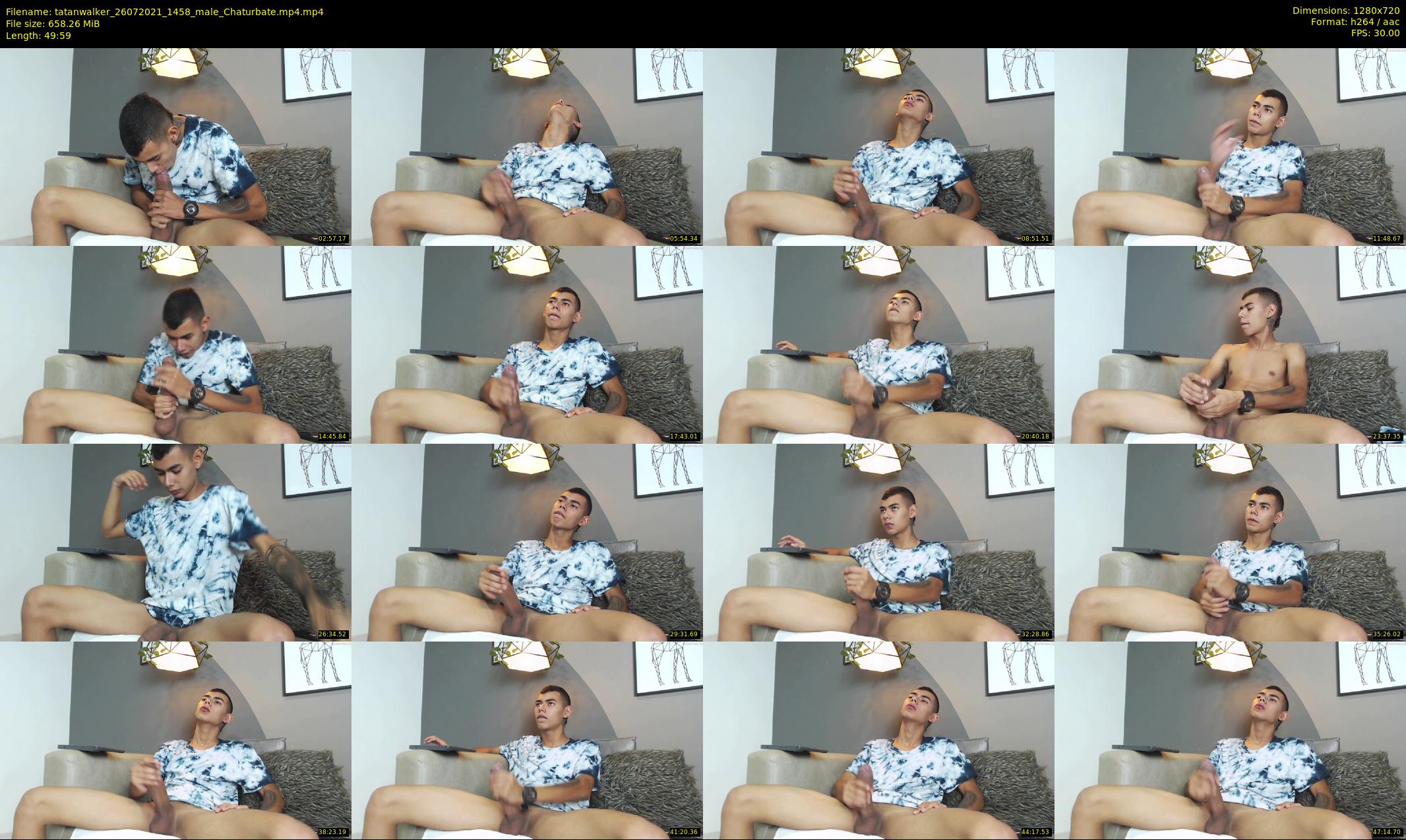 tatanwalker — 50 minute Chaturbate male cam show recording, 720p, Jul 26, 2021