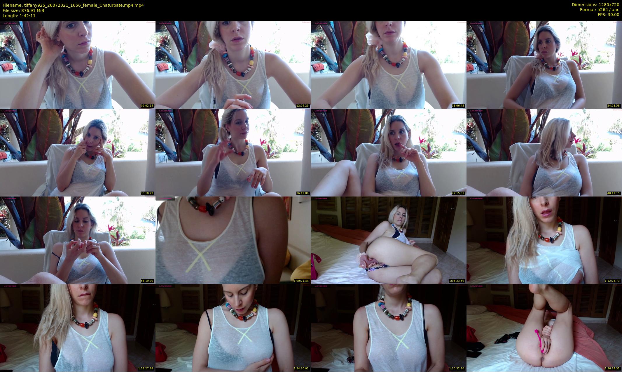 tiffany925 — 103 minute Chaturbate female cam show recording, 720p, Jul 26, 2021