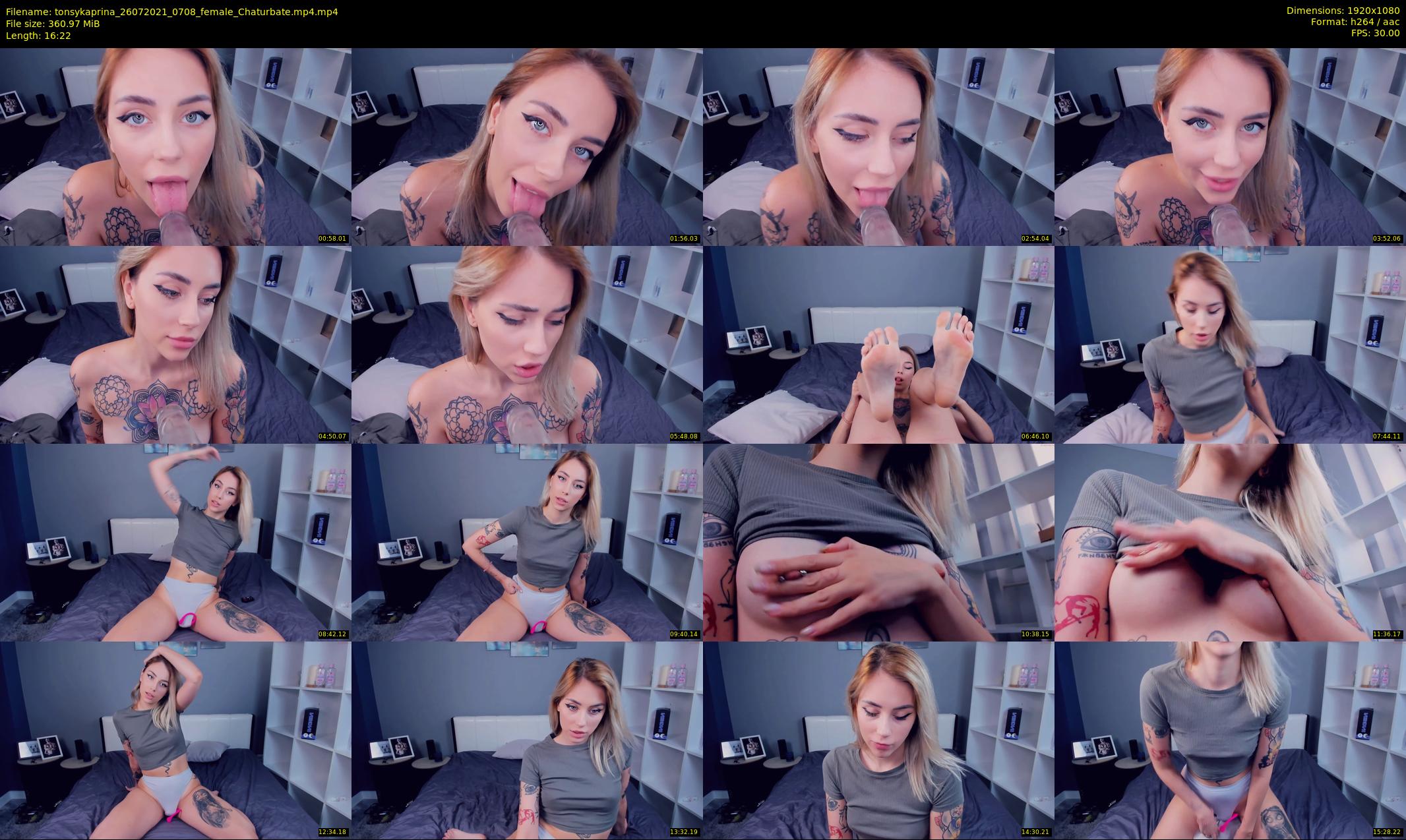tonsykaprina — 17 minute Chaturbate couple cam show recording, 1080p, Jul 26, 2021