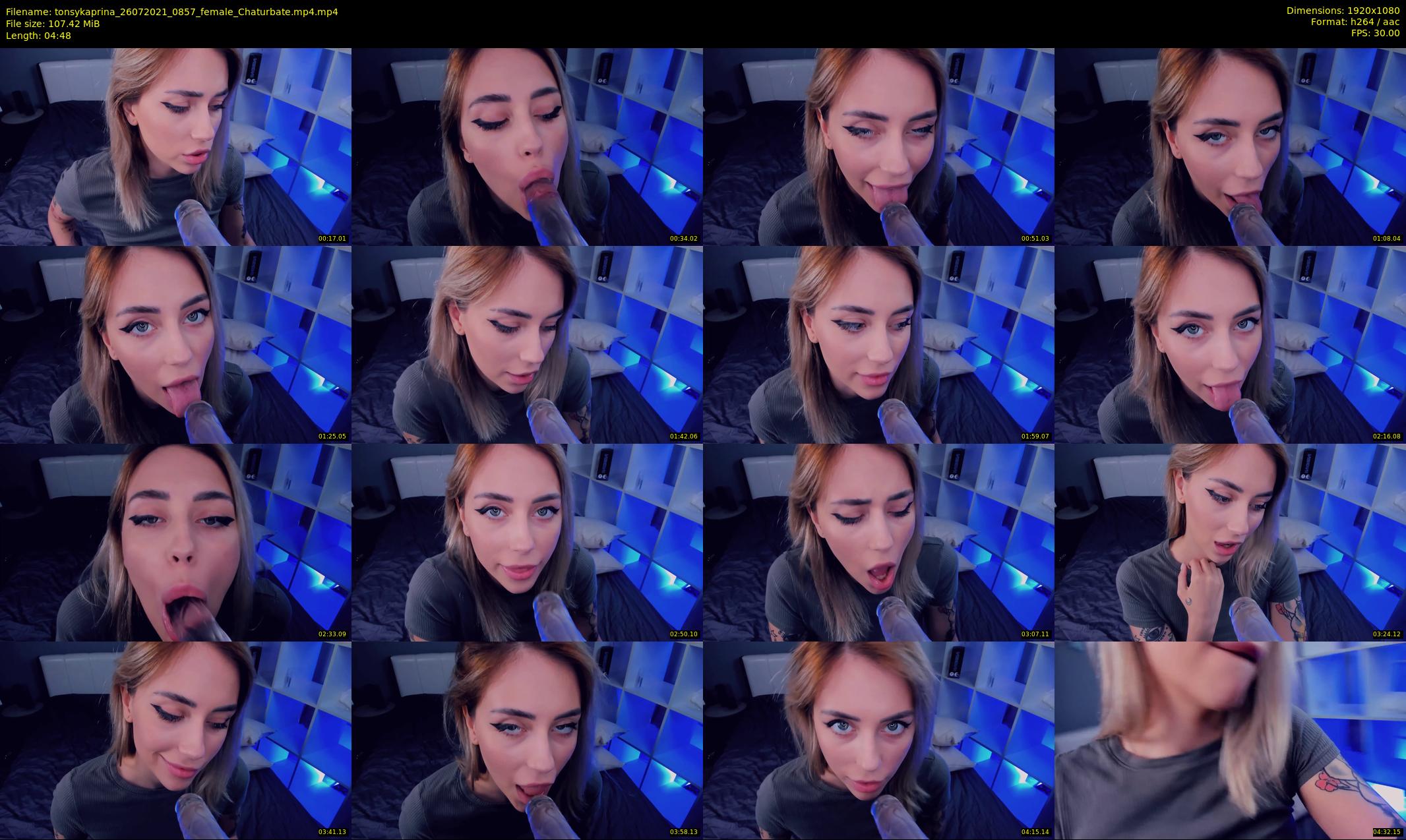 tonsykaprina — 5 minute Chaturbate couple cam show recording, 1080p, Jul 26, 2021