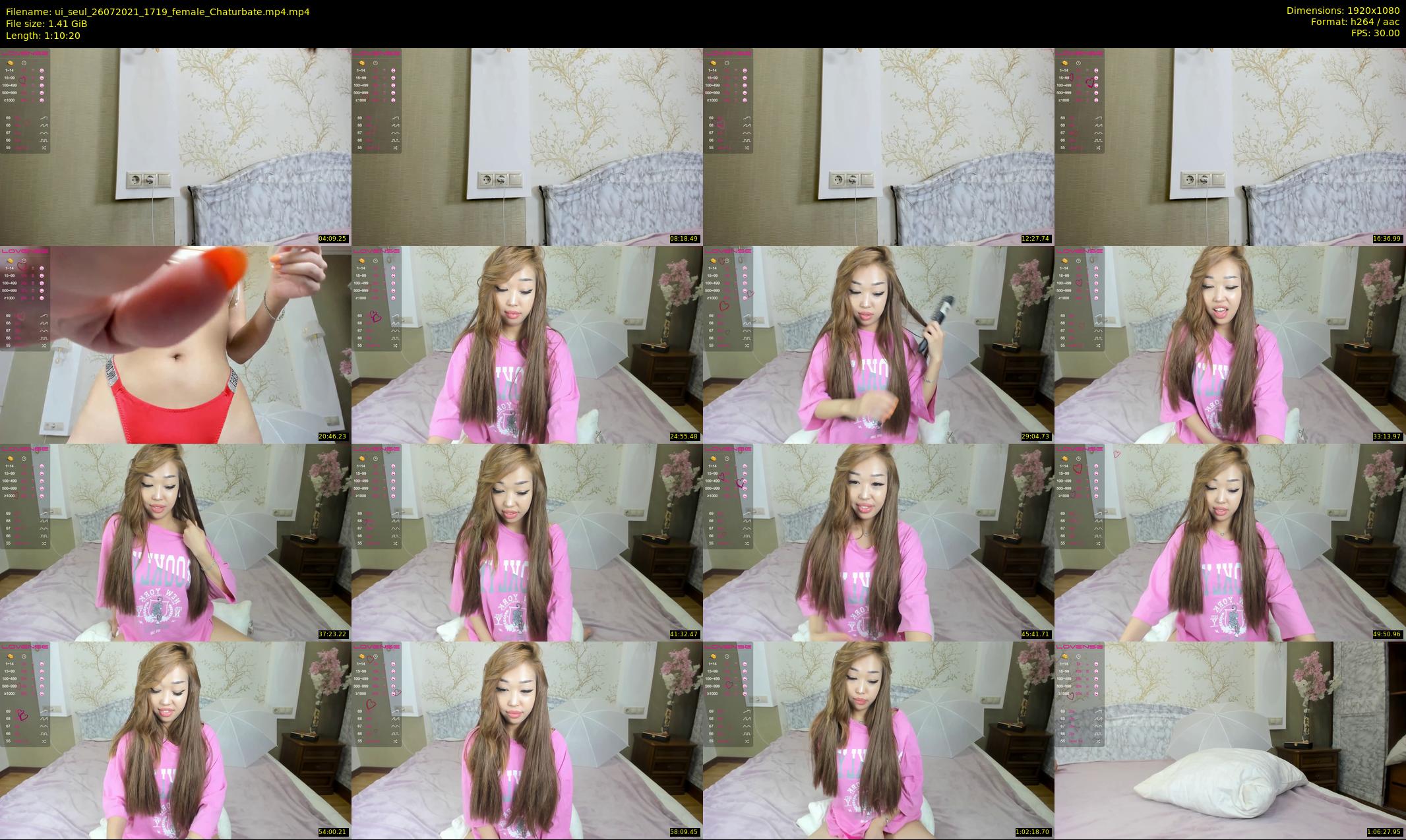 ui_seul — 71 minute Chaturbate female cam show recording, 1080p, Jul 26, 2021