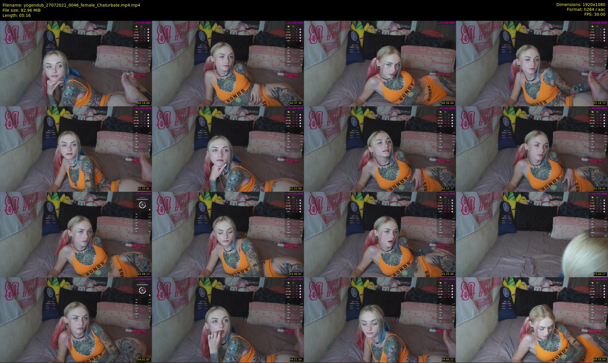 yogendub — 6 minute Chaturbate female cam show recording, 1080p, Jul 27, 2021