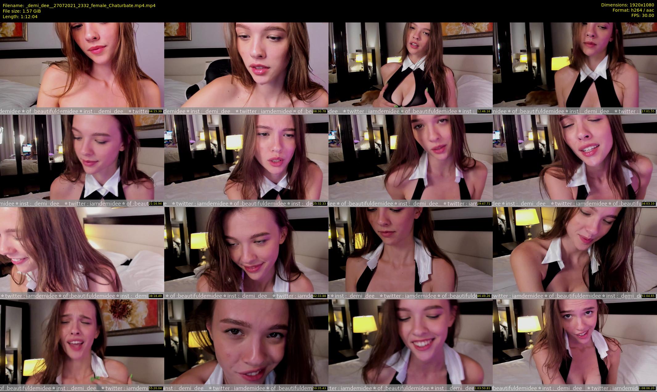_demi_dee_ — 73 minute Chaturbate female cam show recording, 1080p, Jul 27, 2021