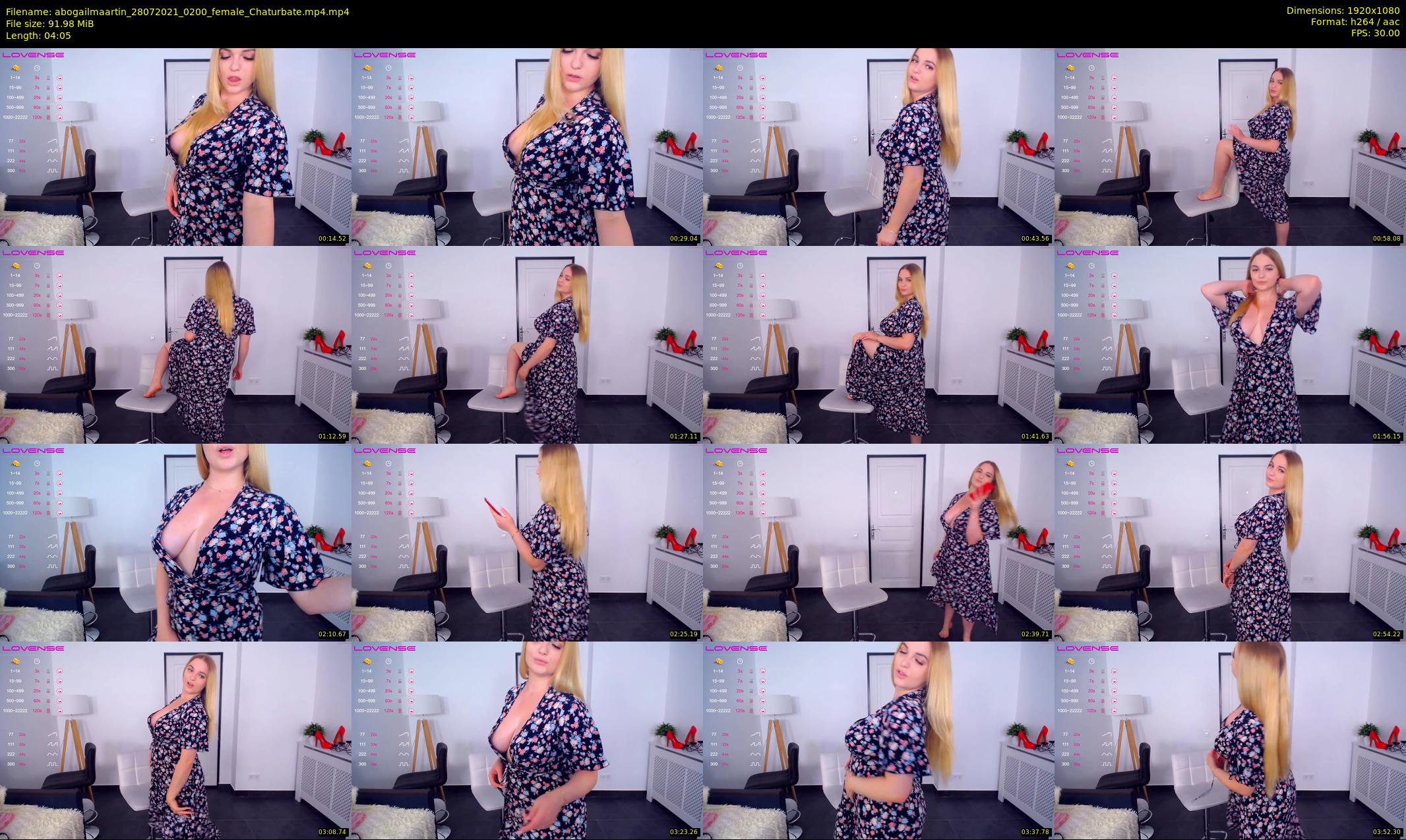 abogailmaartin — 5 minute Chaturbate female cam show recording, 1080p, Jul 28, 2021