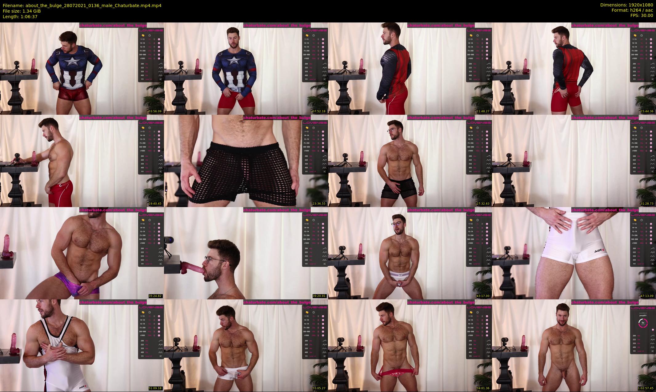 about_the_bulge — 67 minute Chaturbate male cam show recording, 1080p, Jul 28, 2021