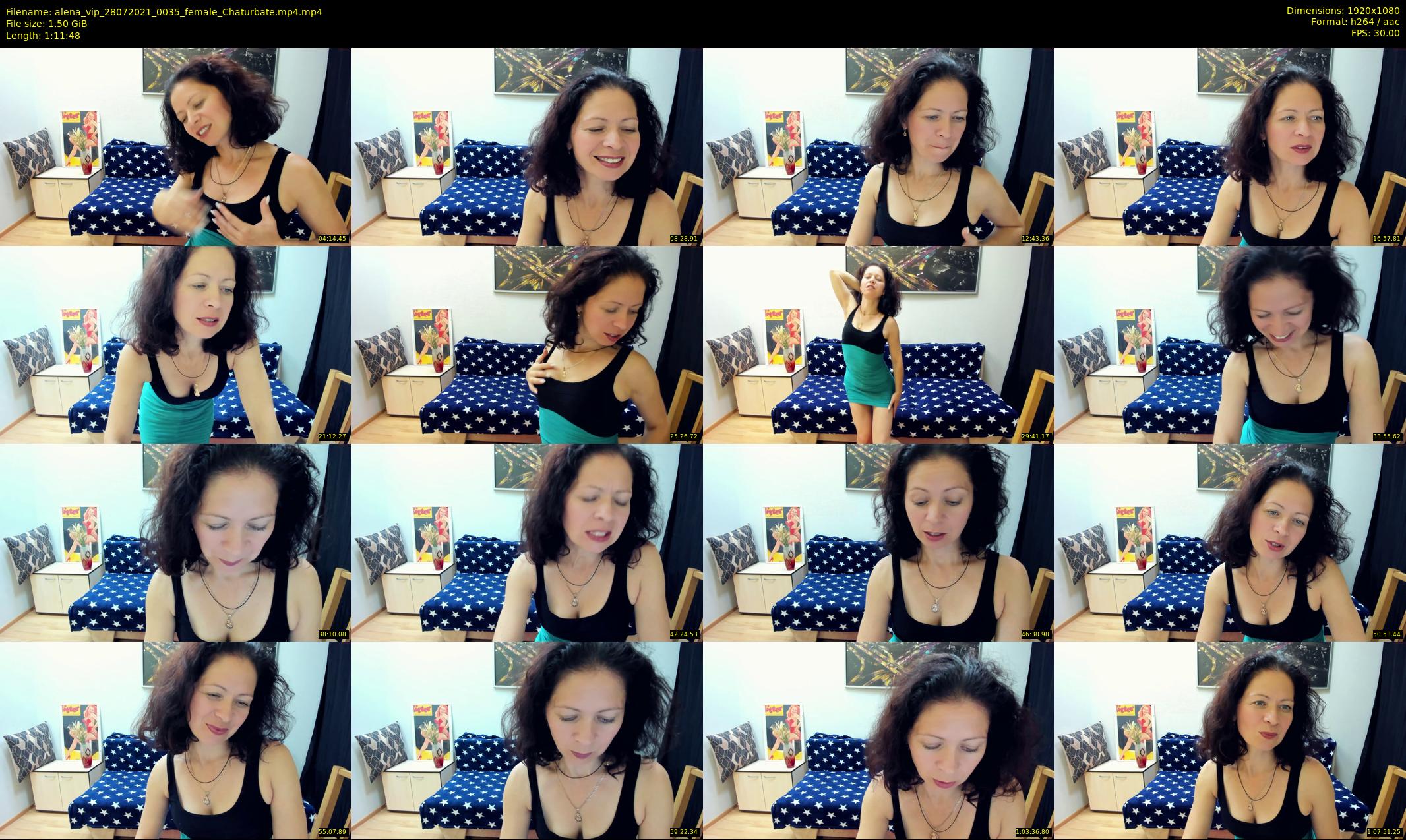 alena_vip — 72 minute Chaturbate female cam show recording, 1080p, Jul 28, 2021