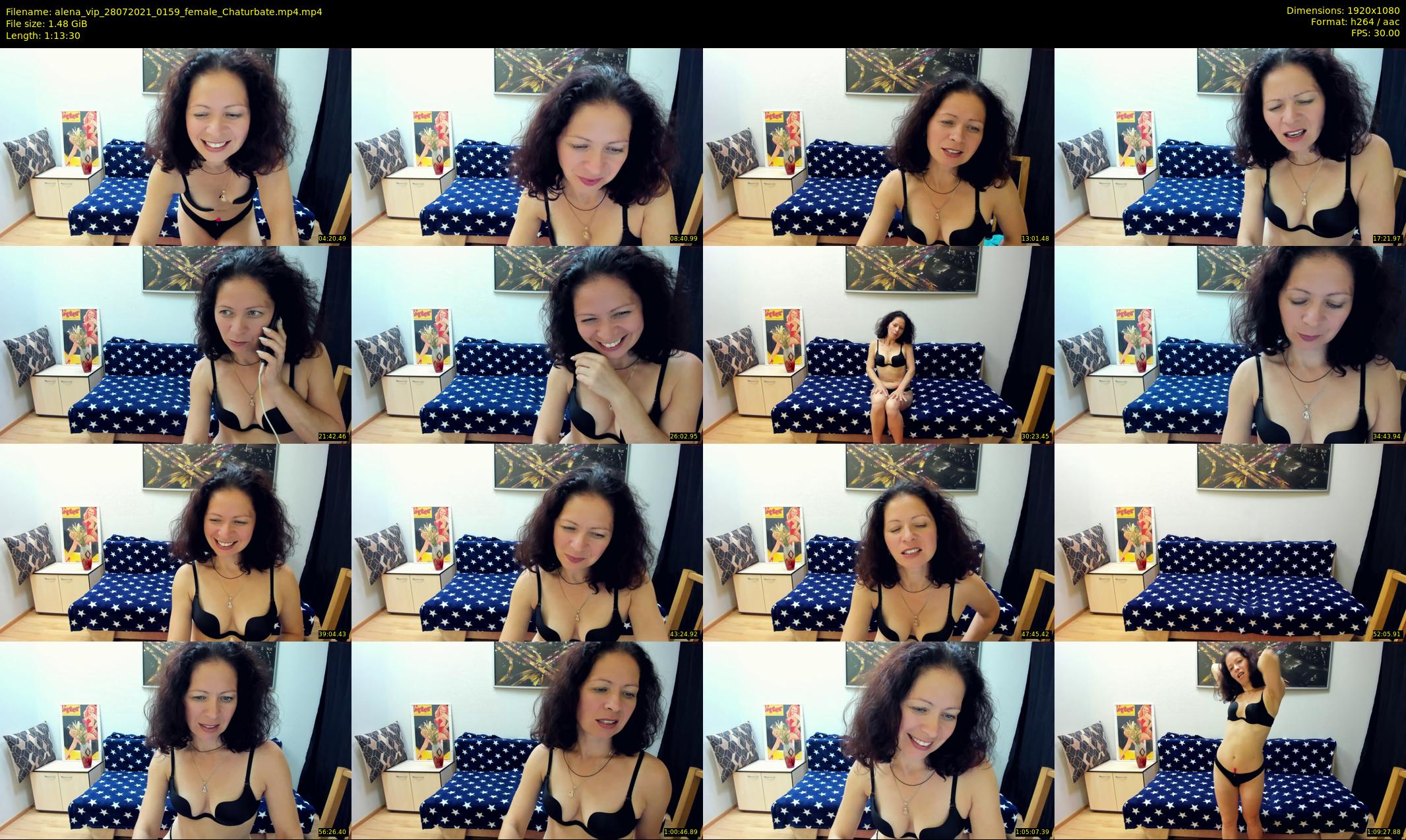 alena_vip — 74 minute Chaturbate female cam show recording, 1080p, Jul 28, 2021