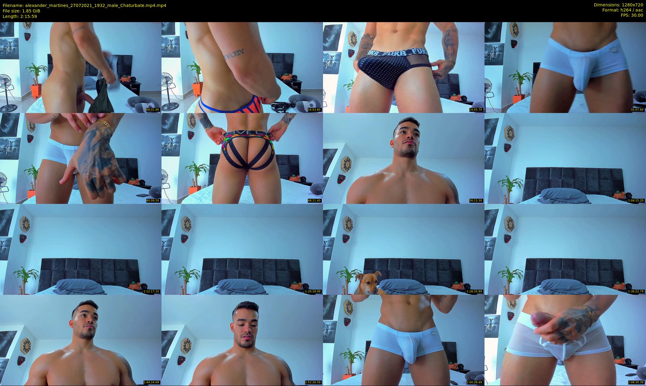 alexander_martines — 136 minute Chaturbate male cam show recording, 720p, Jul 27, 2021