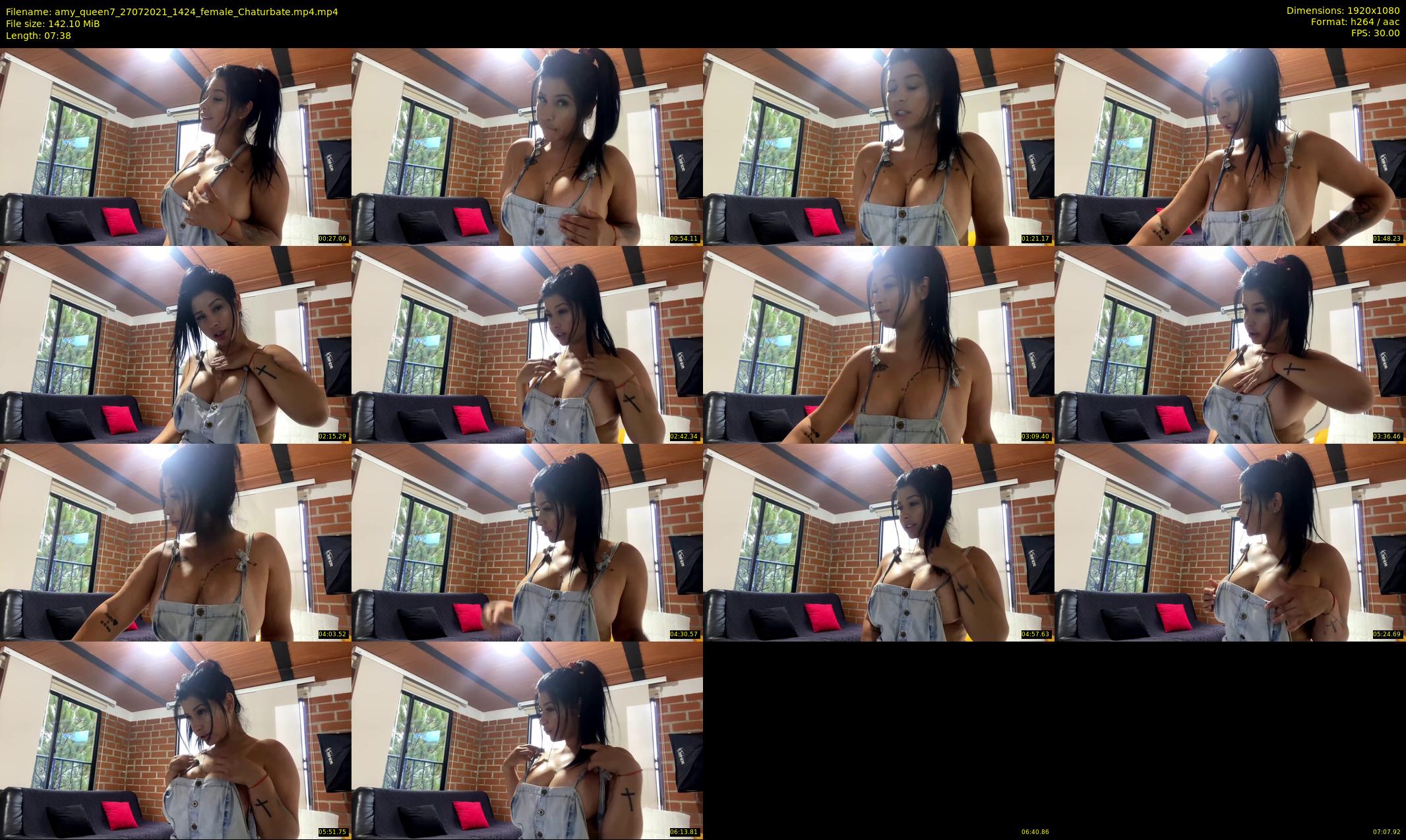 amy_queen7 — 8 minute Chaturbate female cam show recording, 1080p, Jul 27, 2021