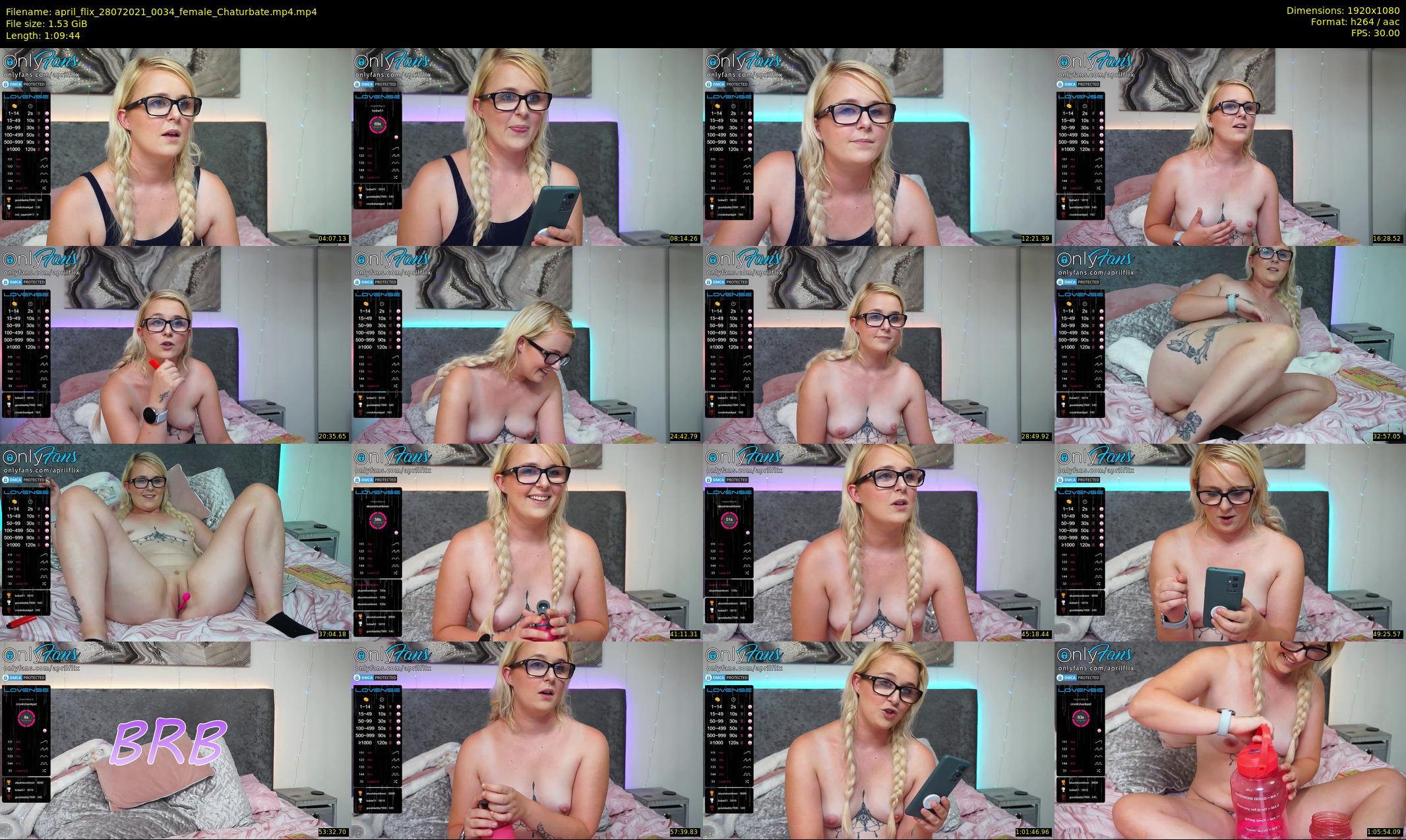 april_flix — 70 minute Chaturbate female cam show recording, 1080p, Jul 28, 2021