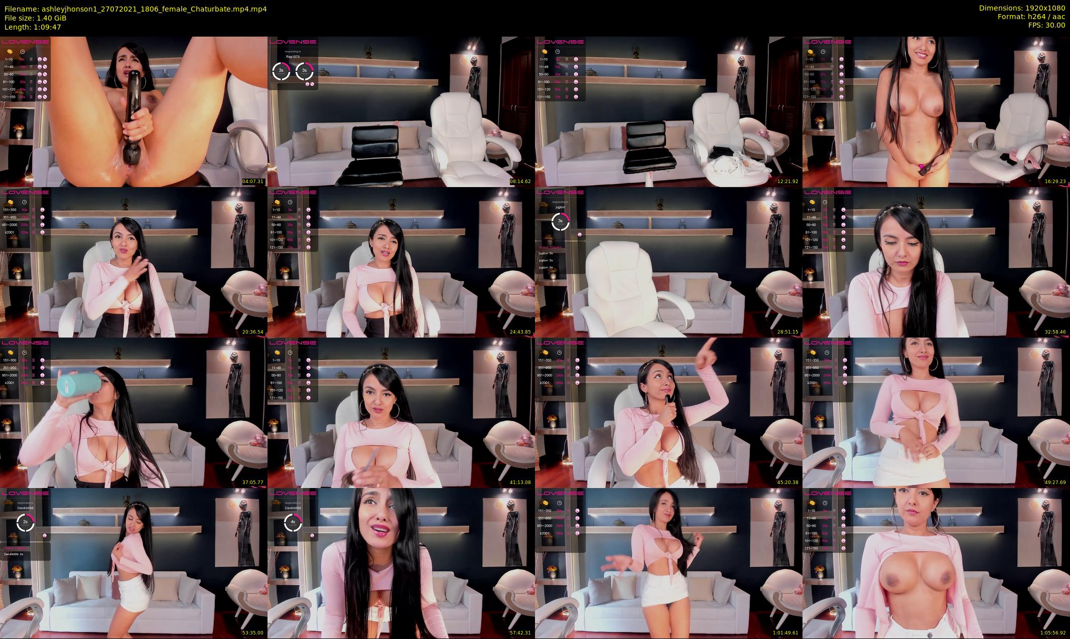 ashleyjhonson1 — 70 minute Chaturbate female cam show recording, 1080p, Jul 27, 2021