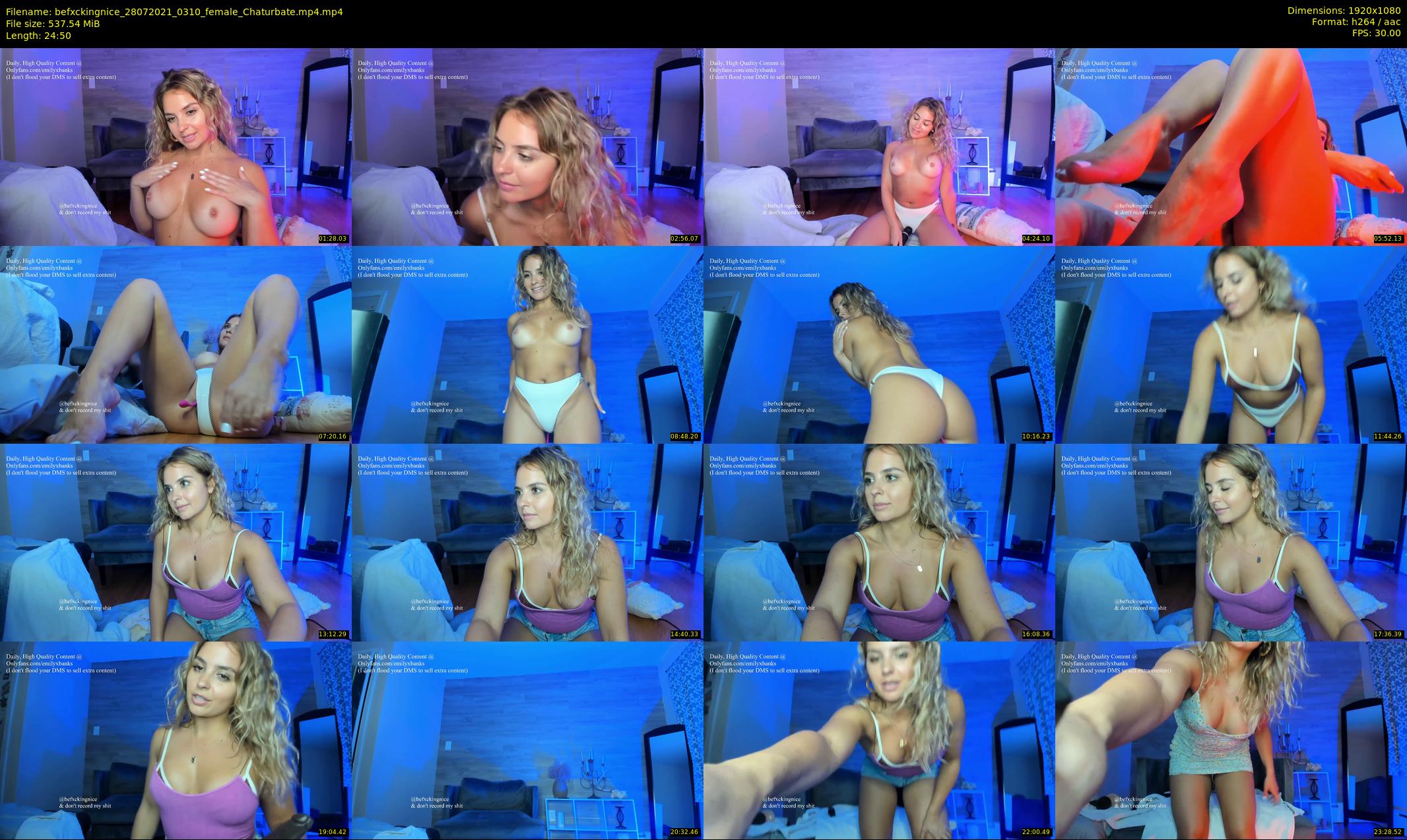 befxckingnice — 25 minute Chaturbate female cam show recording, 1080p, Jul 28, 2021