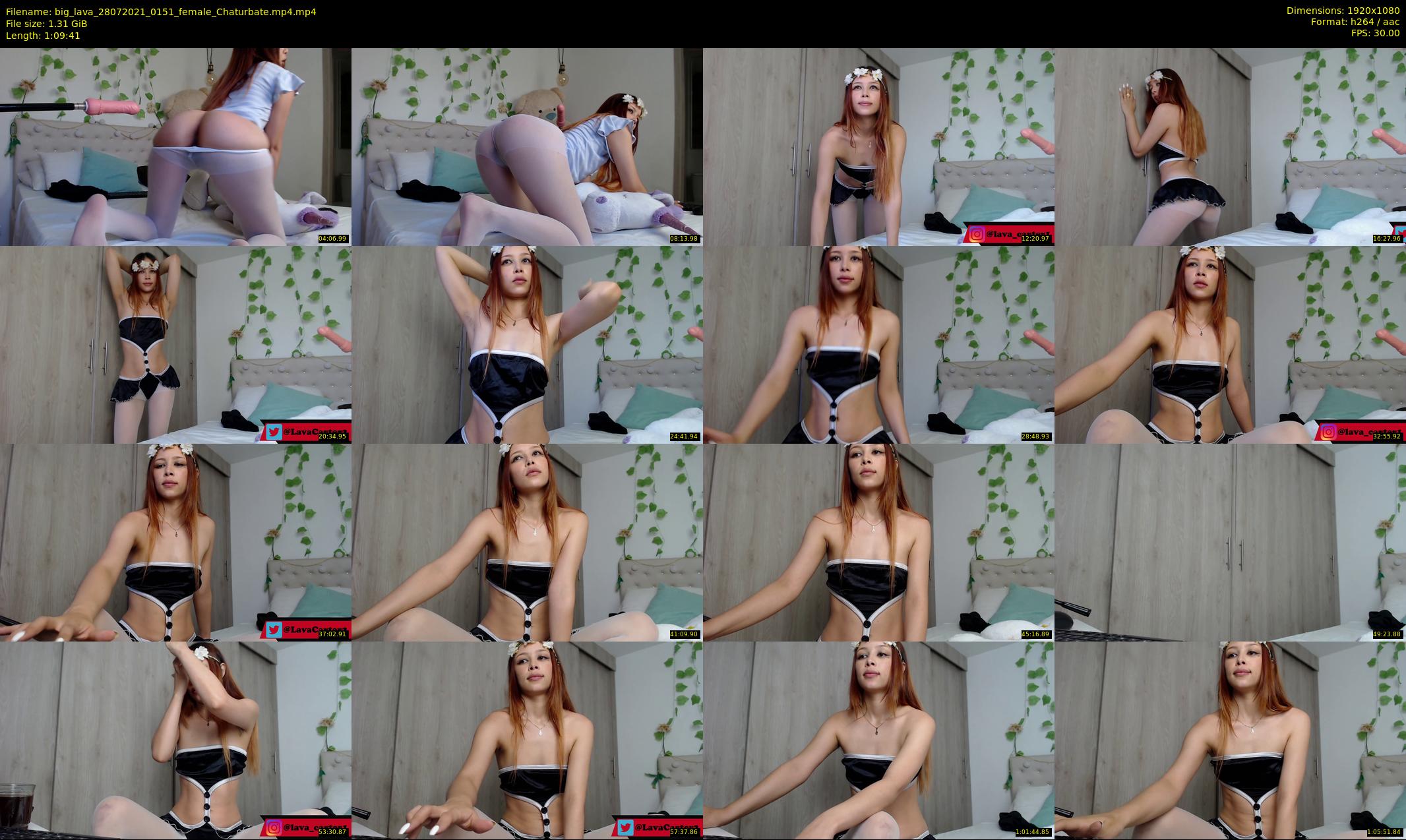 big_lava — 70 minute Chaturbate female cam show recording, 1080p, Jul 28, 2021