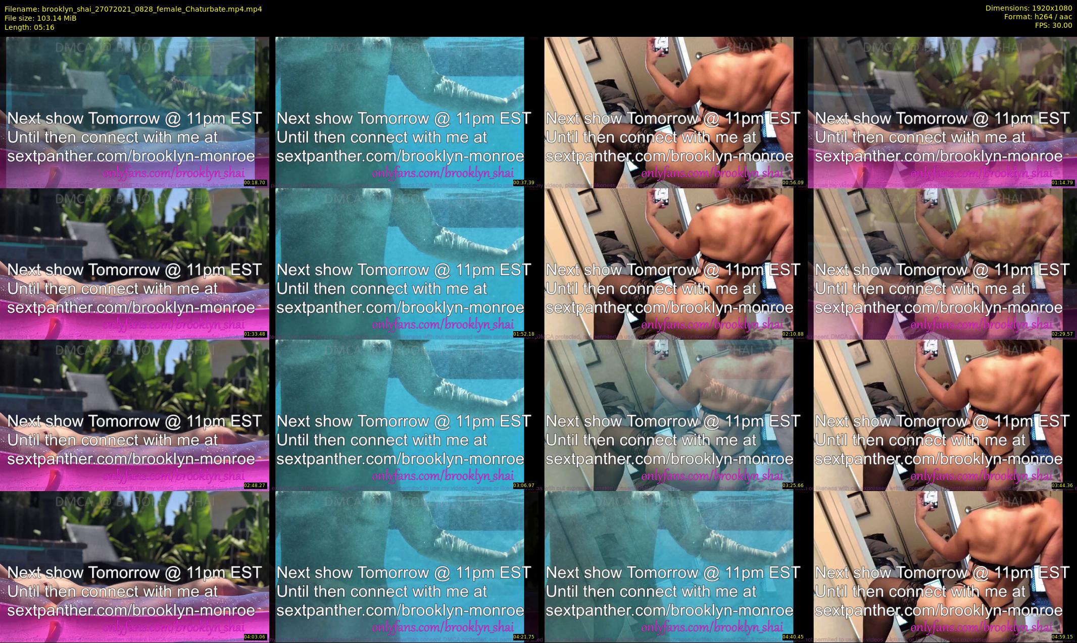 brooklyn_shai — 6 minute Chaturbate couple cam show recording, 1080p, Jul 27, 2021