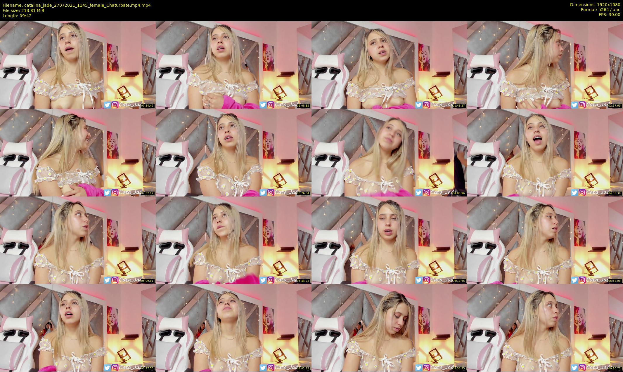 catalina_jade — 10 minute Chaturbate female cam show recording, 1080p, Jul 27, 2021