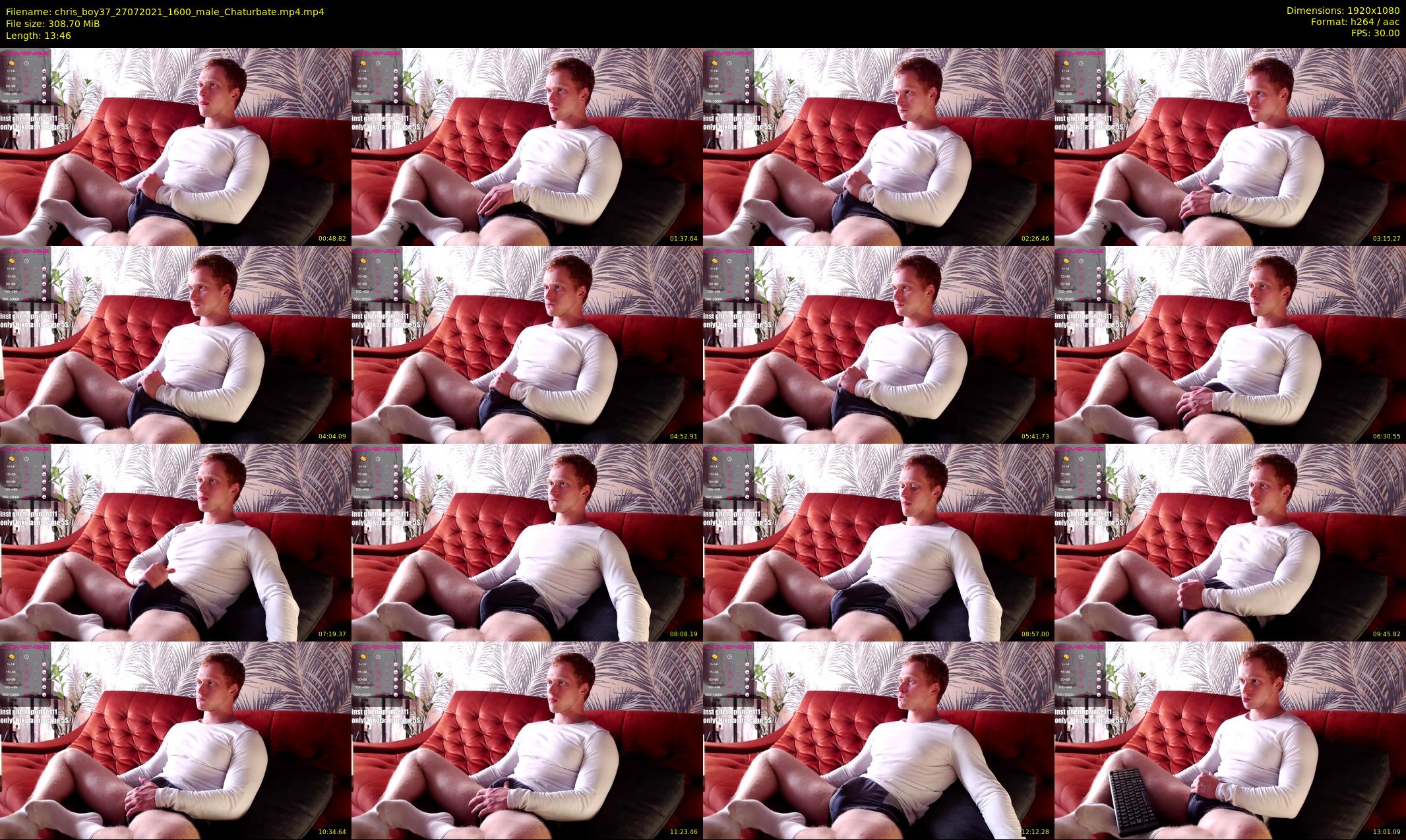 chris_boy37 — 14 minute Chaturbate male cam show recording, 1080p, Jul 27, 2021