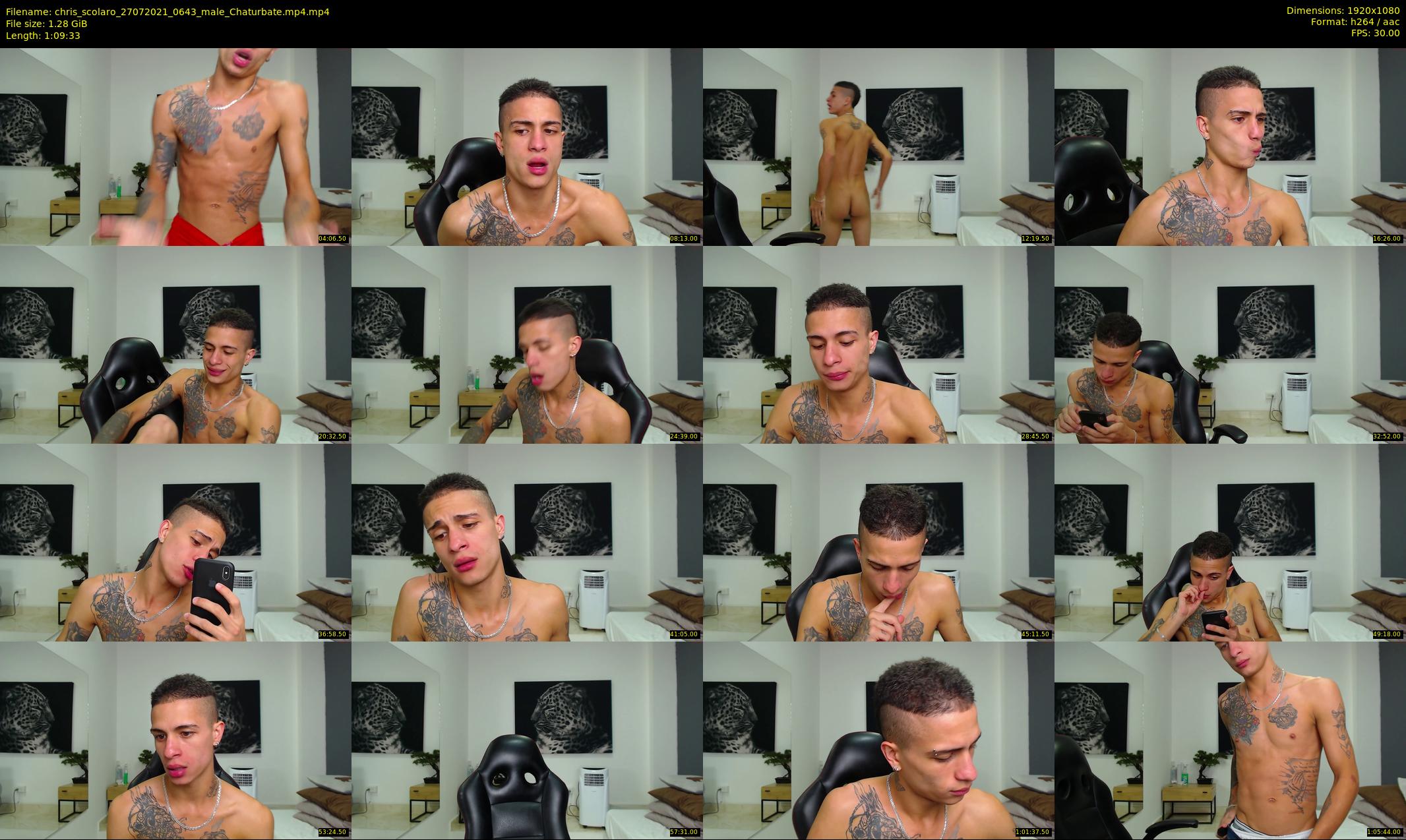 chris_scolaro — 70 minute Chaturbate male cam show recording, 1080p, Jul 27, 2021