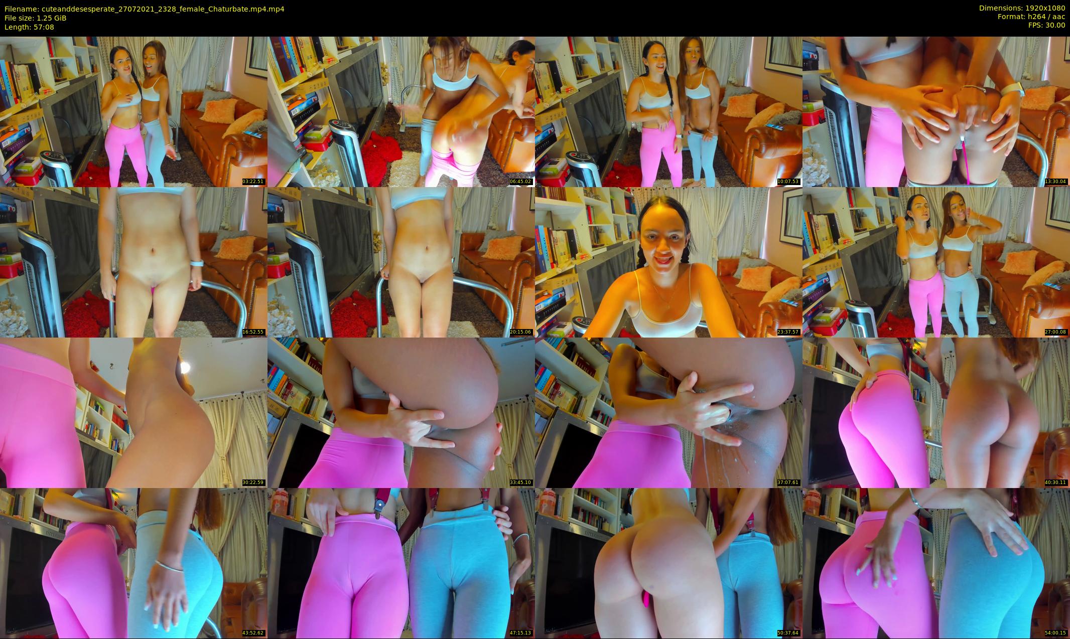 cuteanddesesperate — 58 minute Chaturbate female cam show recording, 1080p, Jul 27, 2021