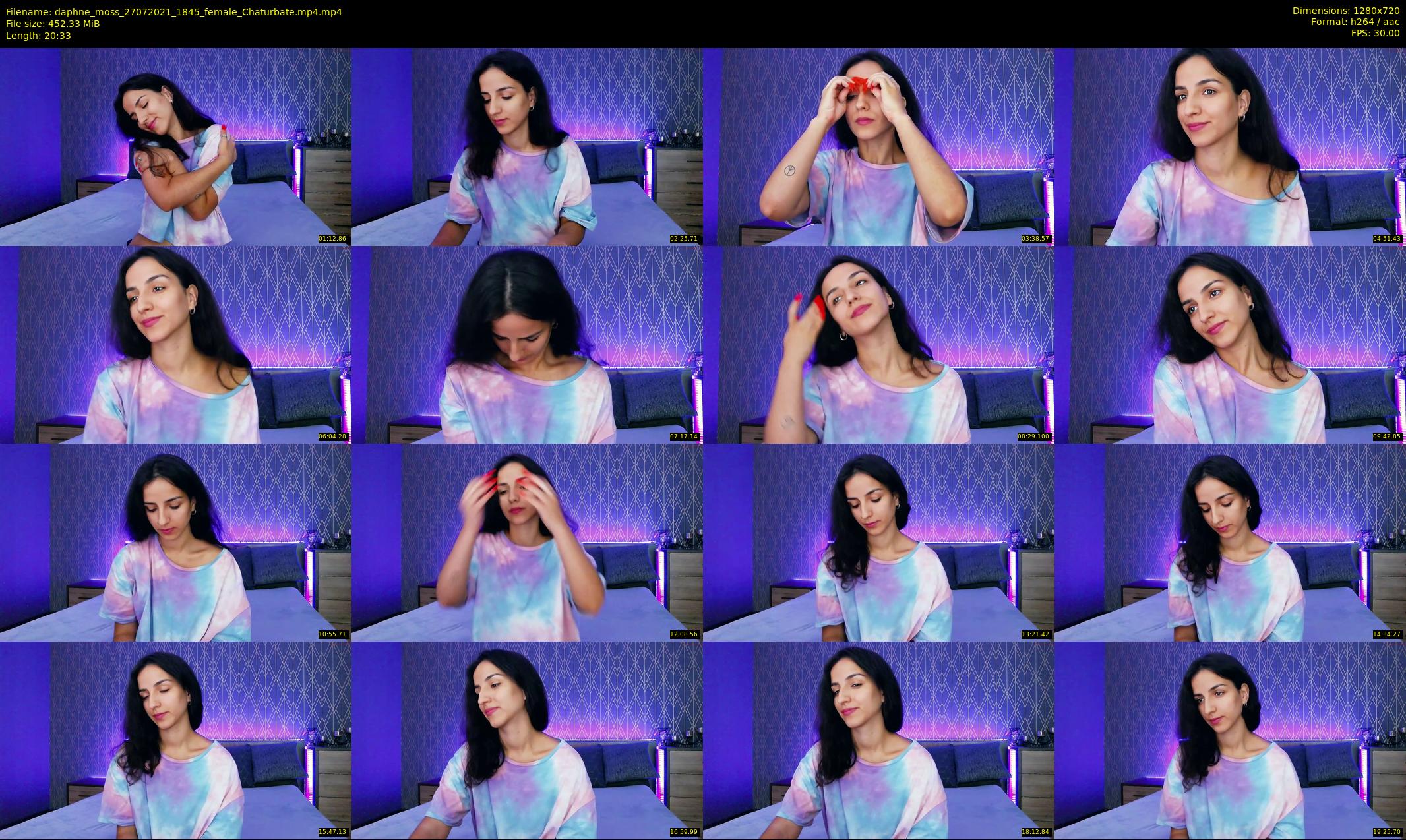 daphne_moss — 21 minute Chaturbate female cam show recording, 720p, Jul 27, 2021