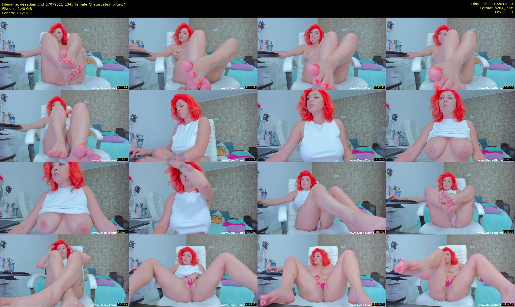 deeadiamond — 73 minute Chaturbate female cam show recording, 1080p, Jul 27, 2021