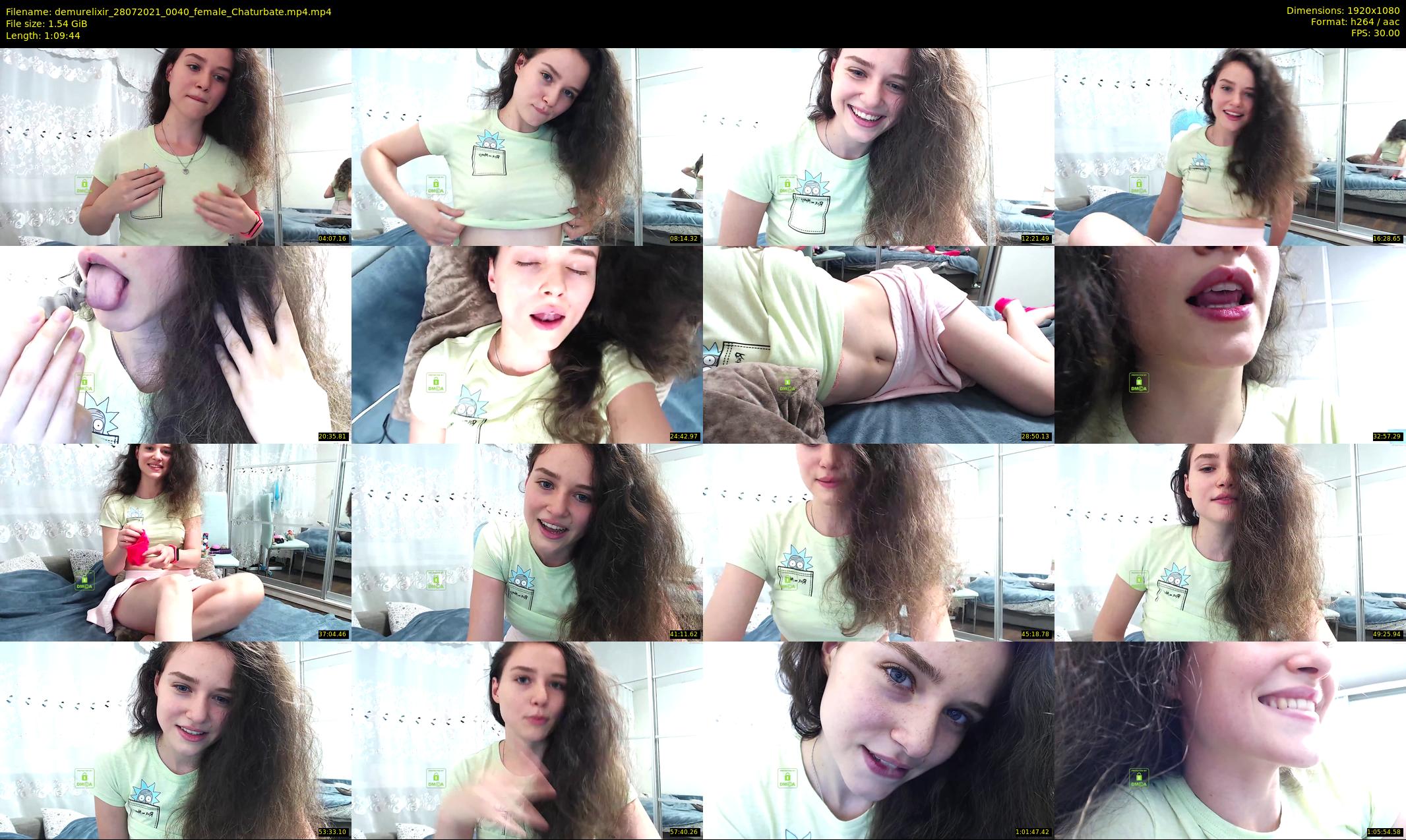 demurelixir — 70 minute Chaturbate female cam show recording, 1080p, Jul 28, 2021