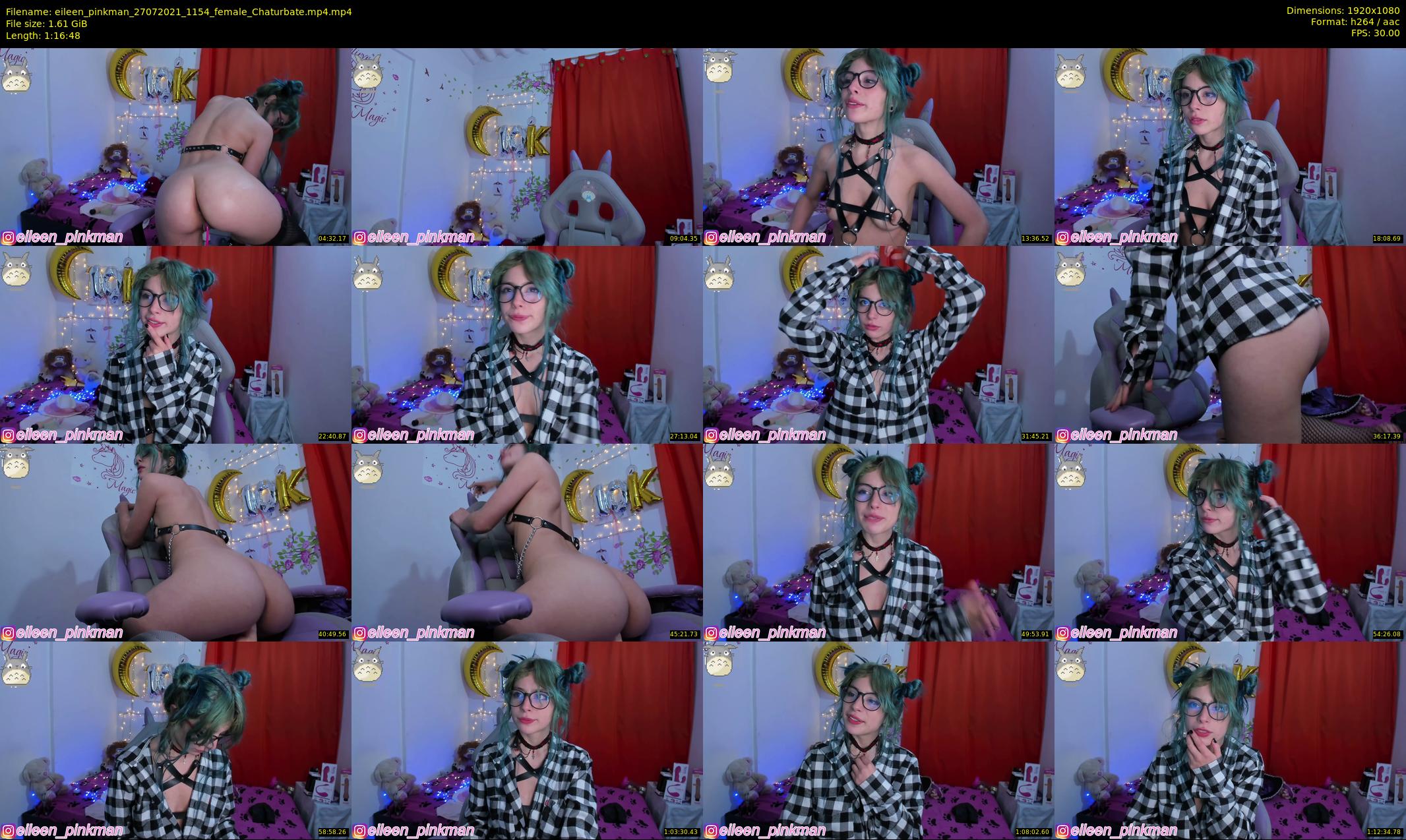 eileen_pinkman — 77 minute Chaturbate female cam show recording, 1080p, Jul 27, 2021