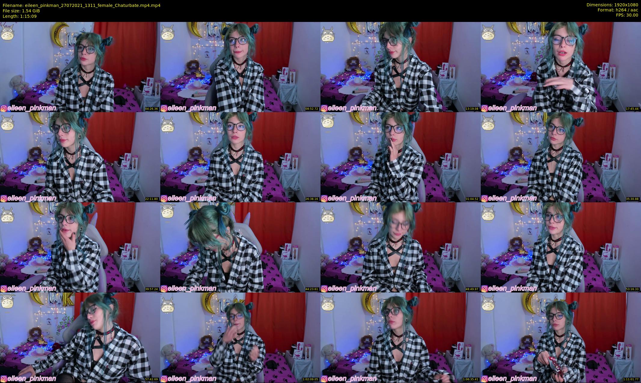eileen_pinkman — 76 minute Chaturbate female cam show recording, 1080p, Jul 27, 2021