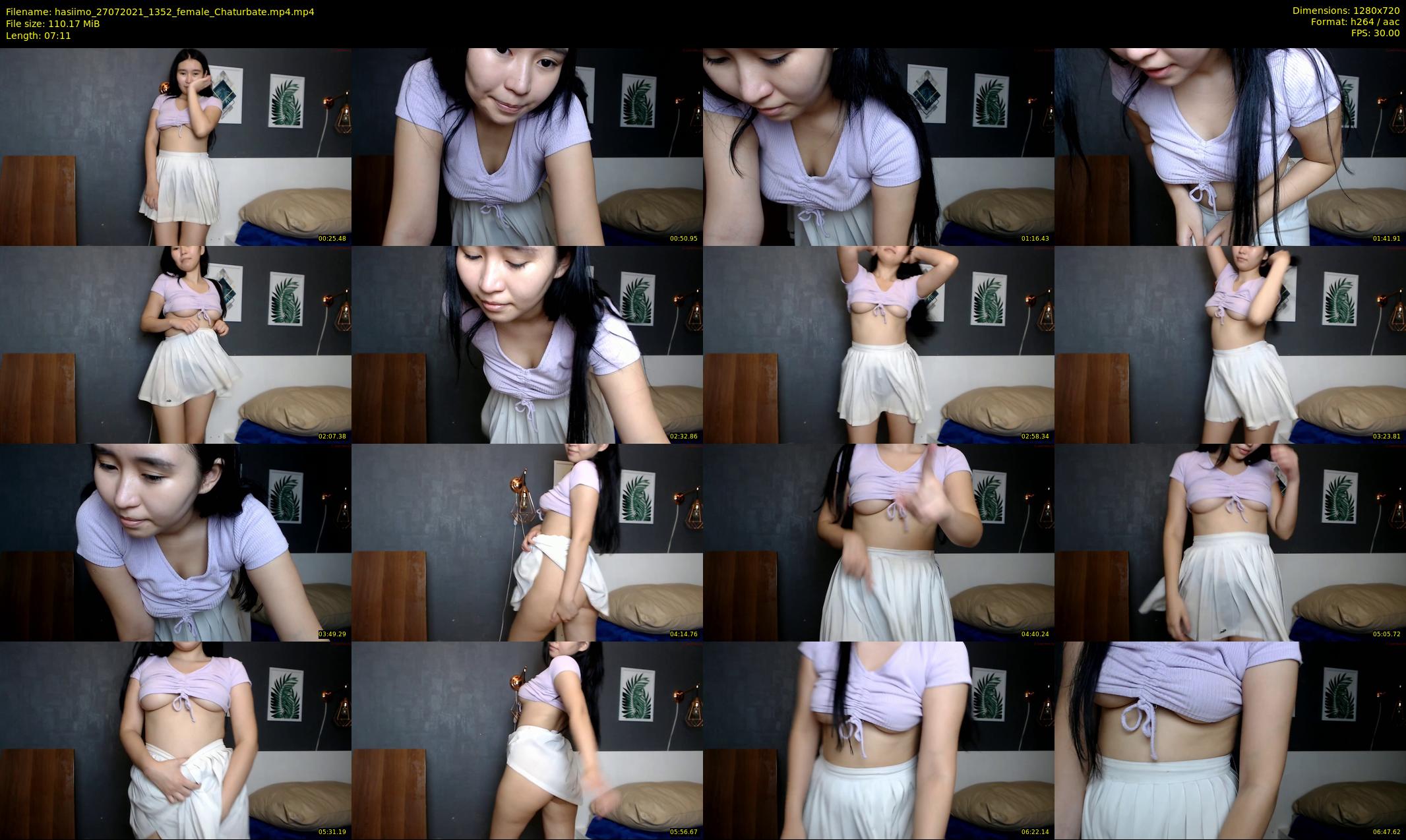 hasiimo — 8 minute Chaturbate female cam show recording, 720p, Jul 27, 2021