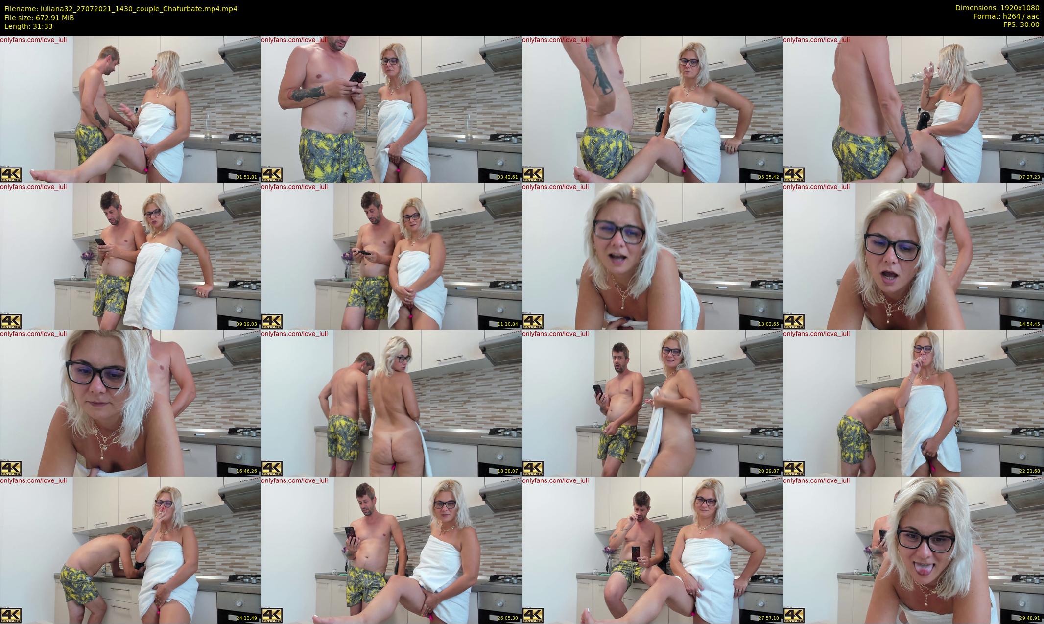 iuliana32 — 32 minute Chaturbate couple cam show recording, 1080p, Jul 27, 2021