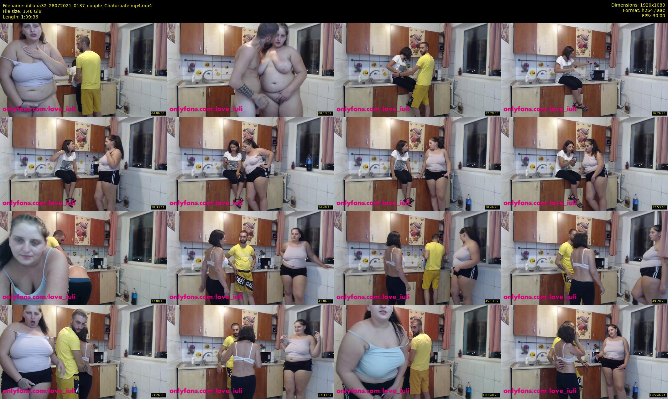 iuliana32 — 70 minute Chaturbate couple cam show recording, 1080p, Jul 28, 2021