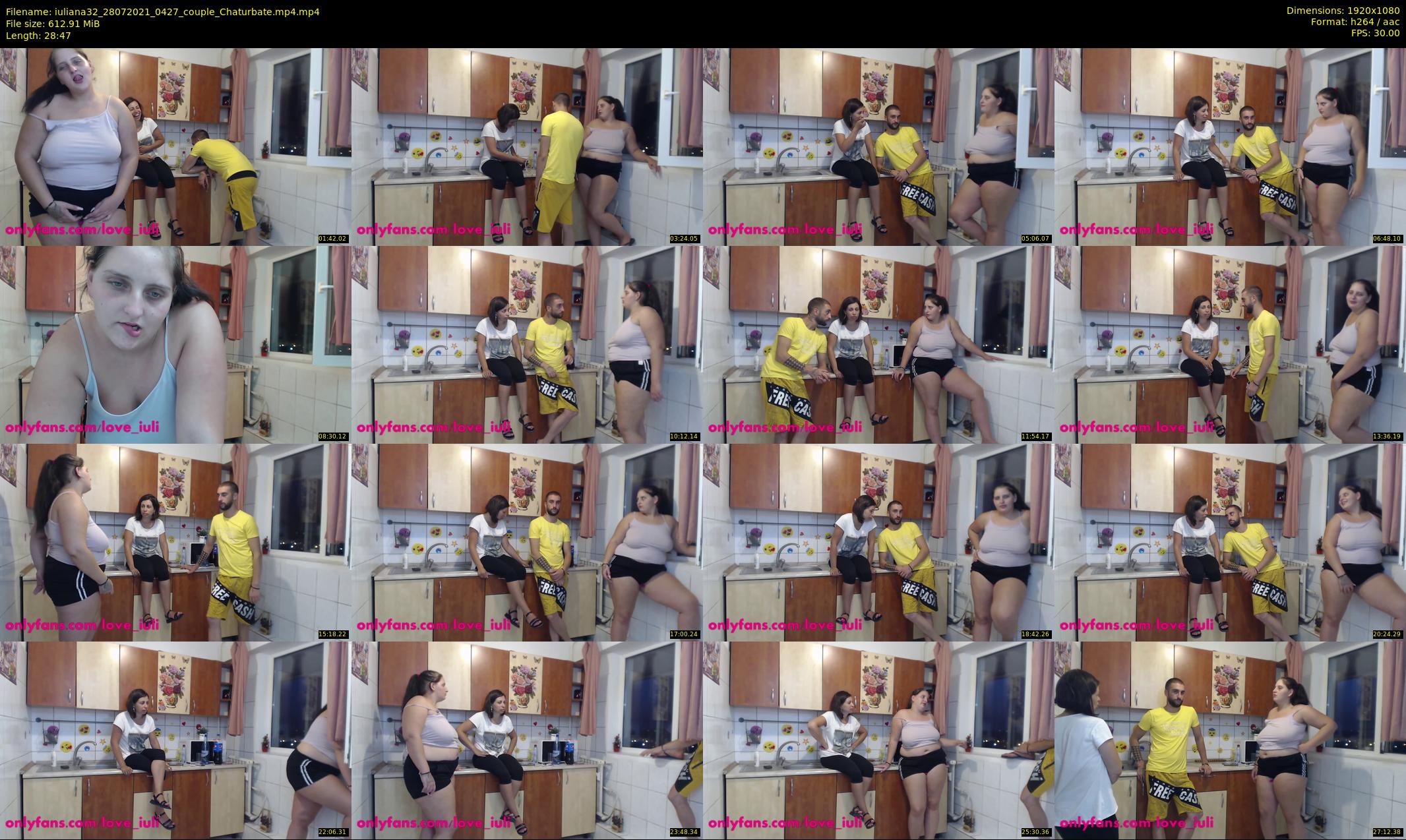 iuliana32 — 29 minute Chaturbate couple cam show recording, 1080p, Jul 28, 2021