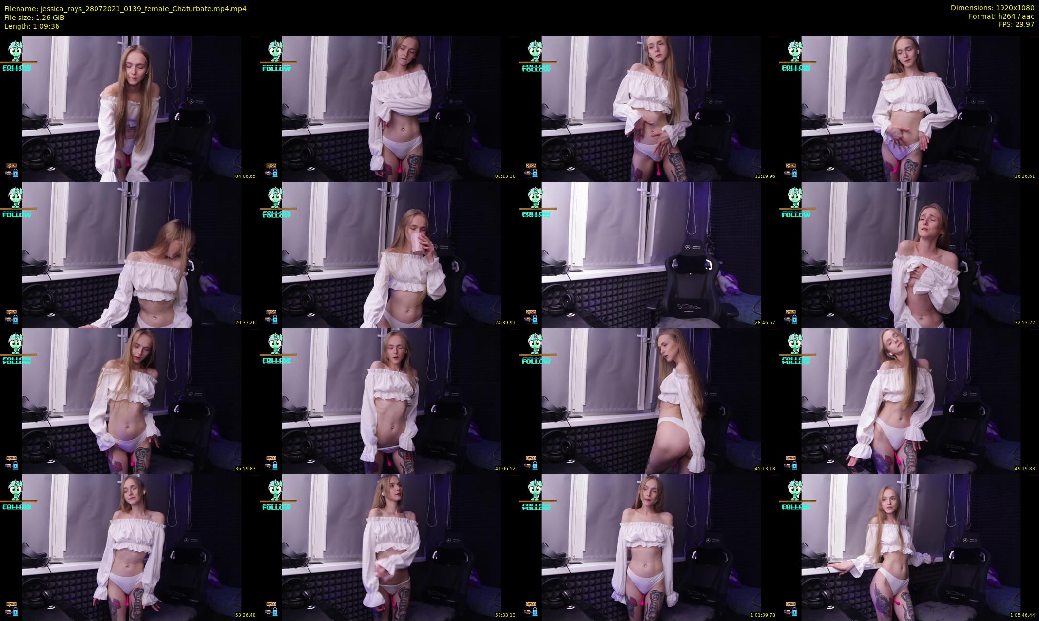 jessica_rays — 70 minute Chaturbate couple cam show recording, 1080p, Jul 28, 2021