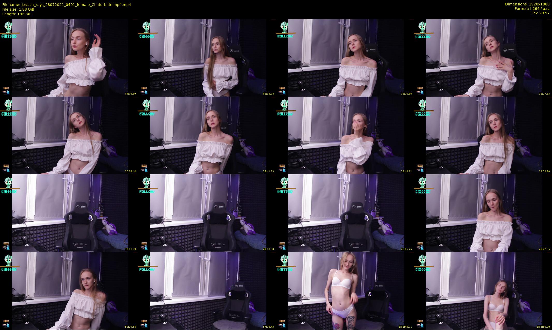 jessica_rays — 70 minute Chaturbate couple cam show recording, 1080p, Jul 28, 2021