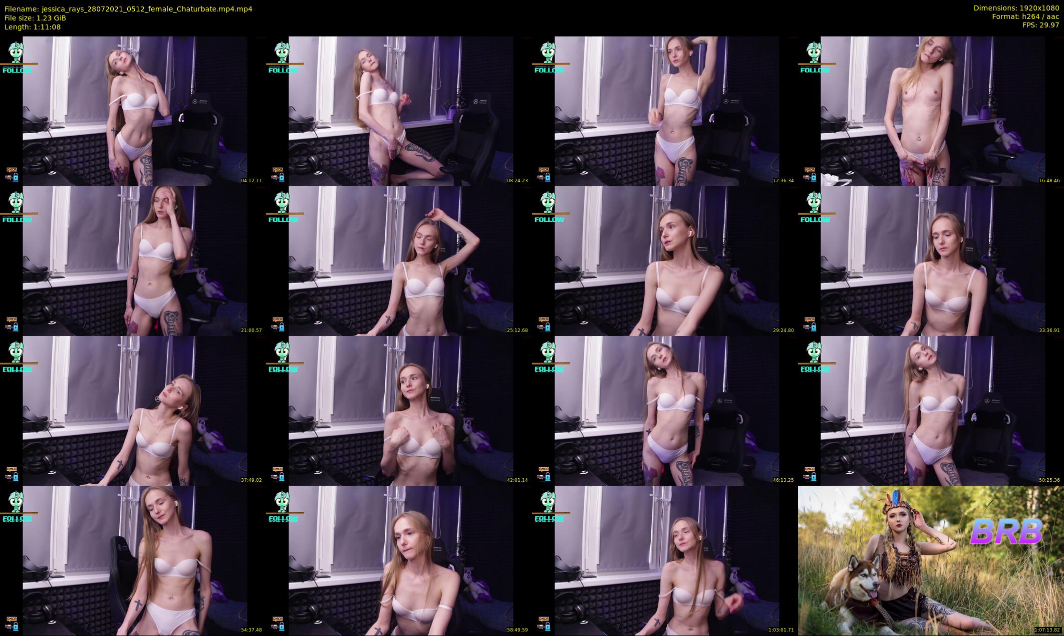 jessica_rays — 72 minute Chaturbate couple cam show recording, 1080p, Jul 28, 2021