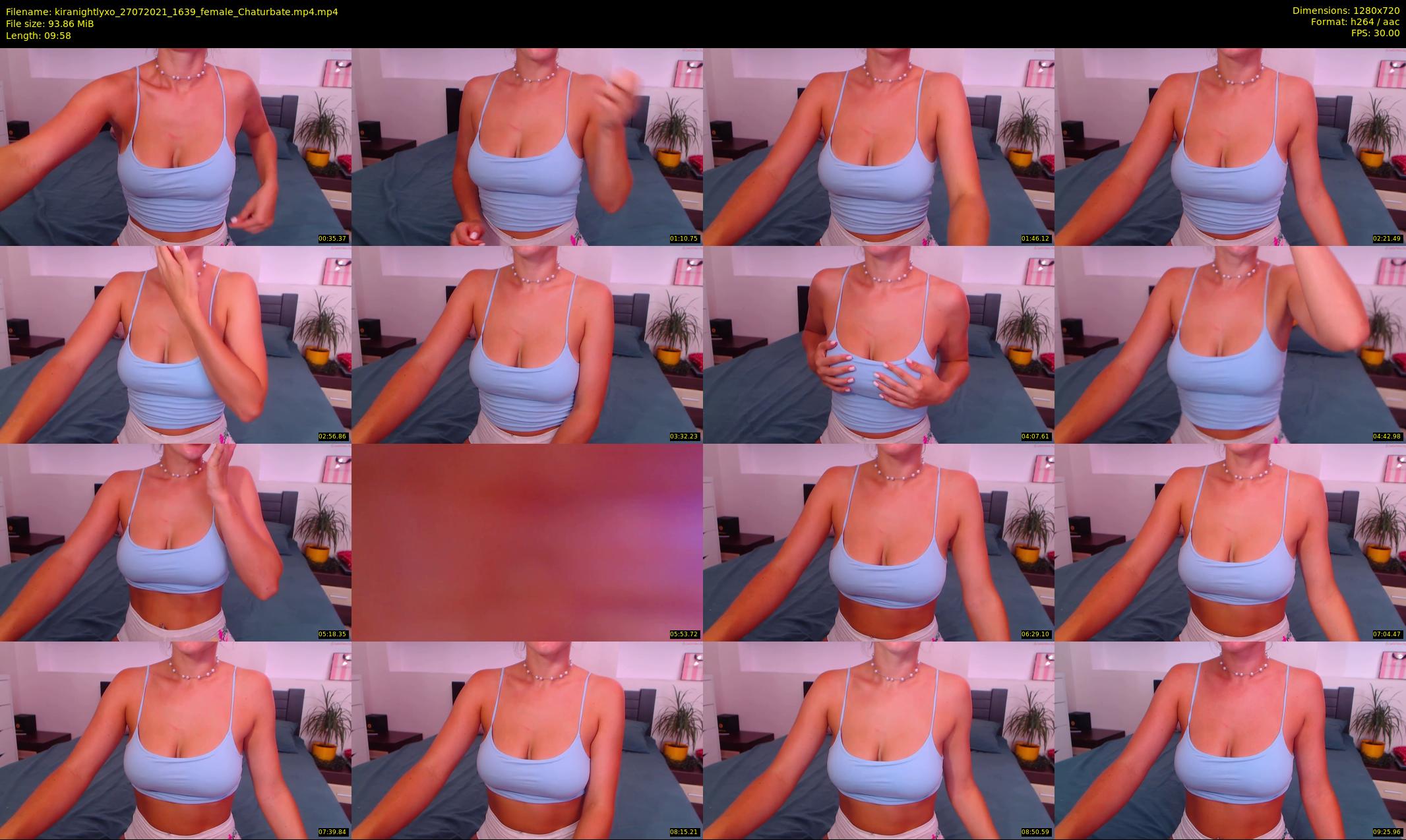 kiranightlyxo — 10 minute Chaturbate female cam show recording, 720p, Jul 27, 2021