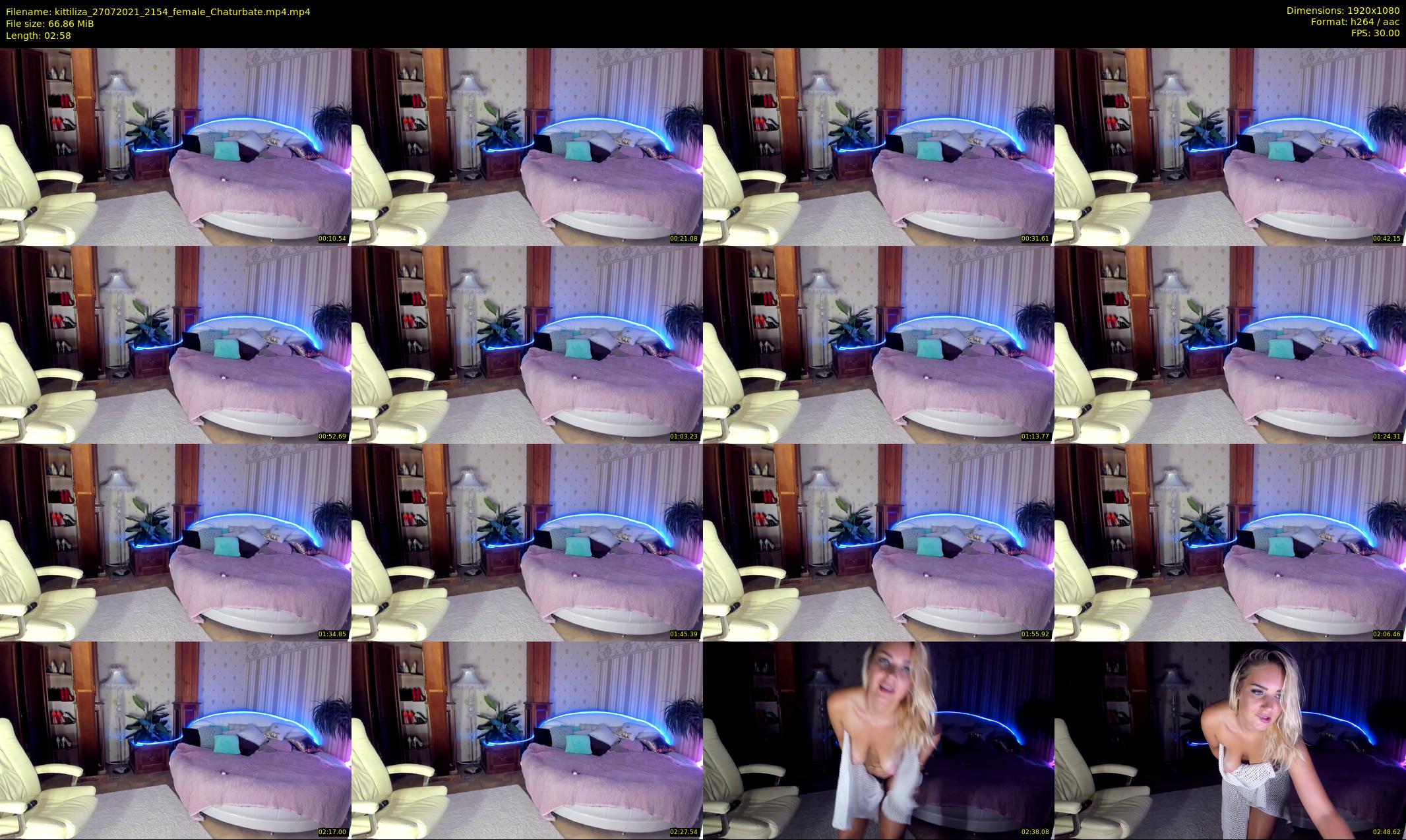 kittiliza — 3 minute Chaturbate female cam show recording, 1080p, Jul 27, 2021