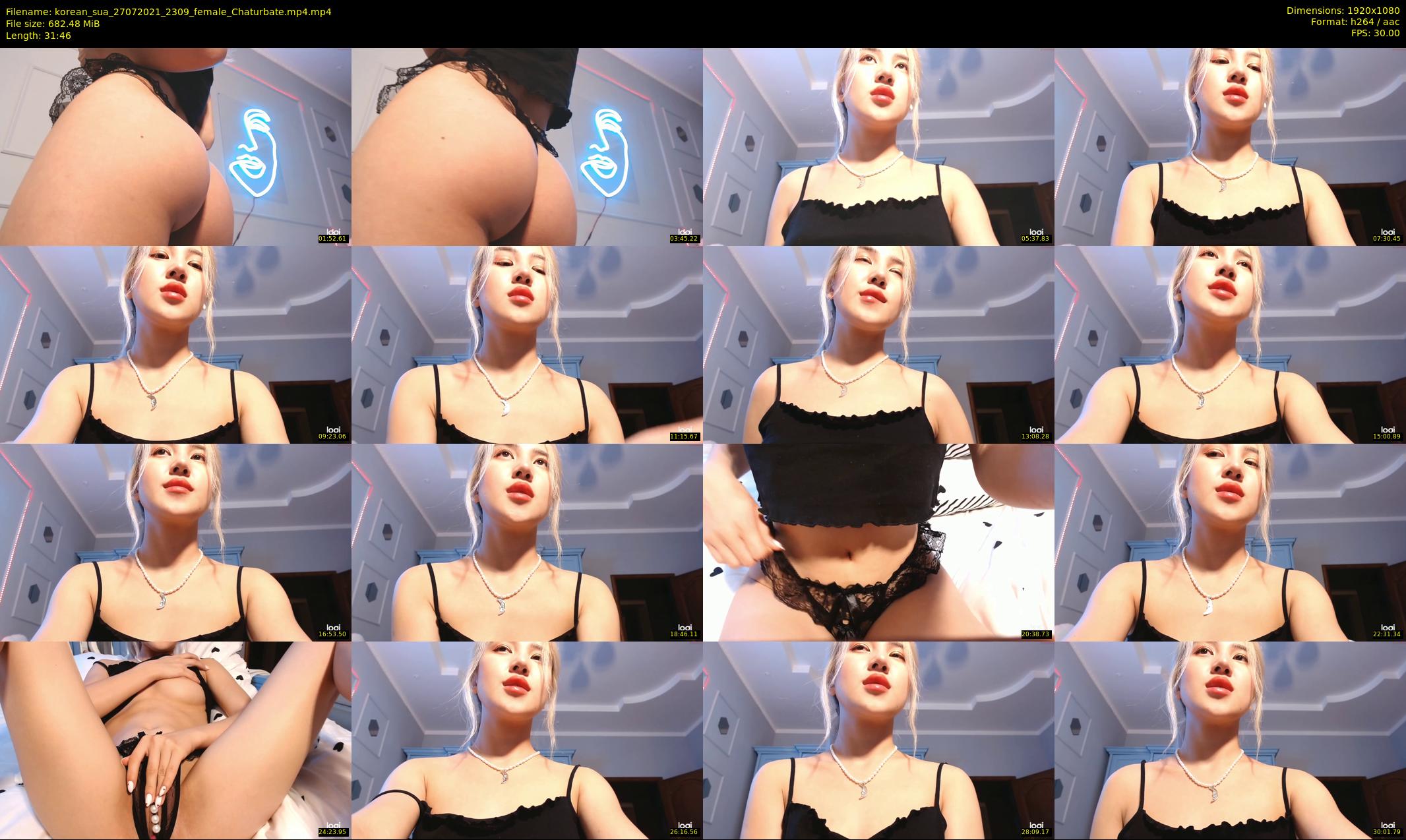 korean_sua — 32 minute Chaturbate female cam show recording, 1080p, Jul 27, 2021