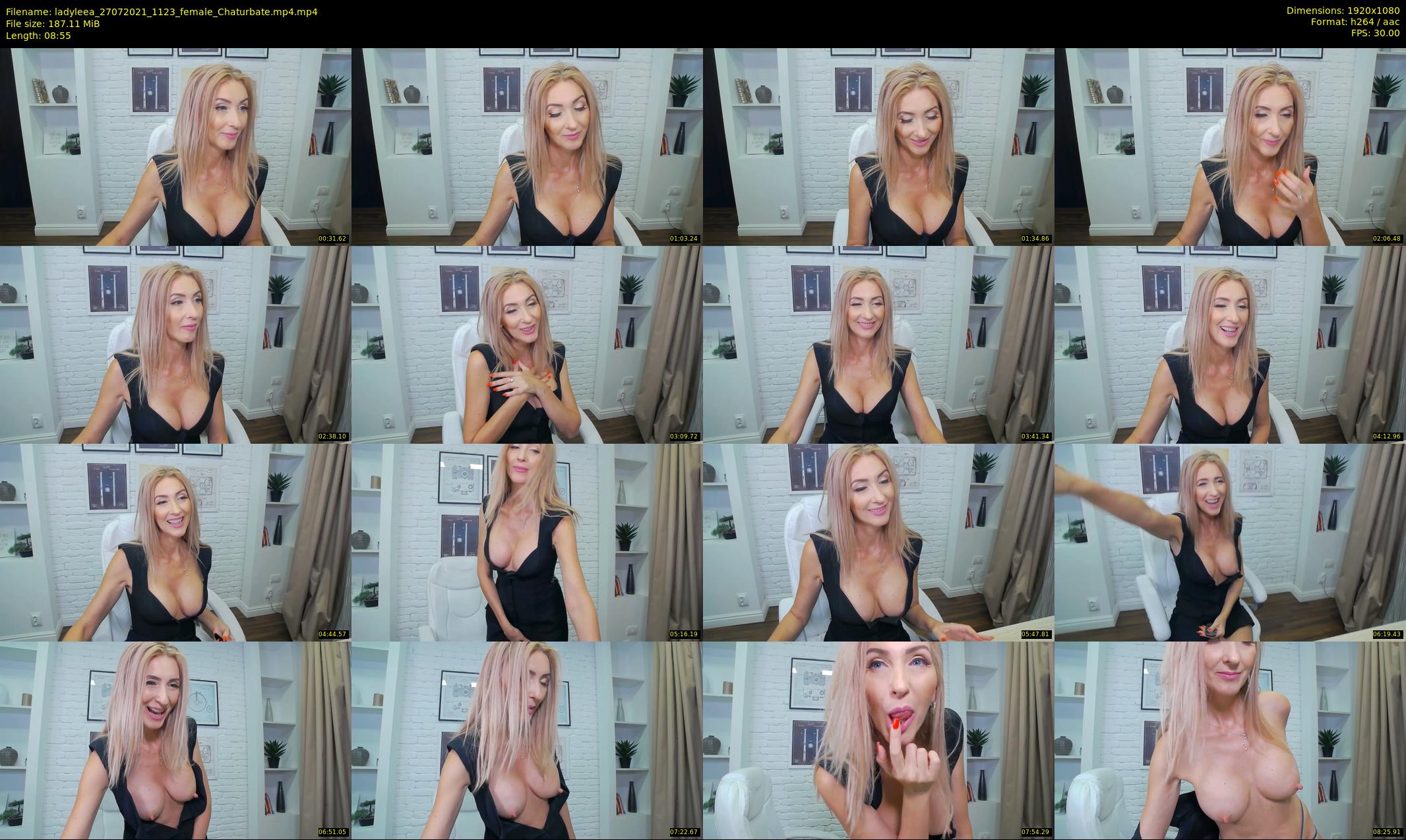 ladyleea — 9 minute Chaturbate female cam show recording, 1080p, Jul 27, 2021
