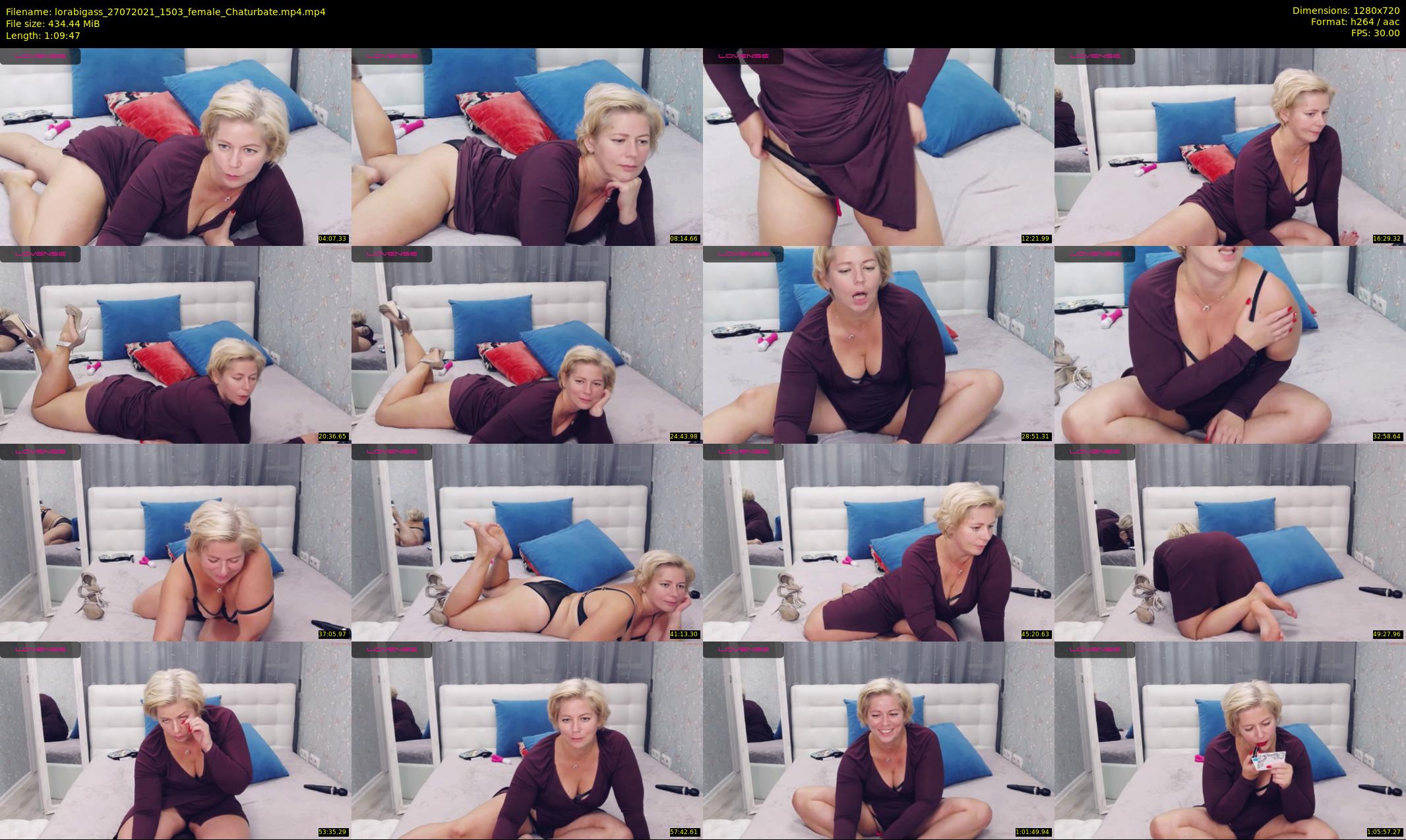 lorabigass — 70 minute Chaturbate female cam show recording, 720p, Jul 27, 2021