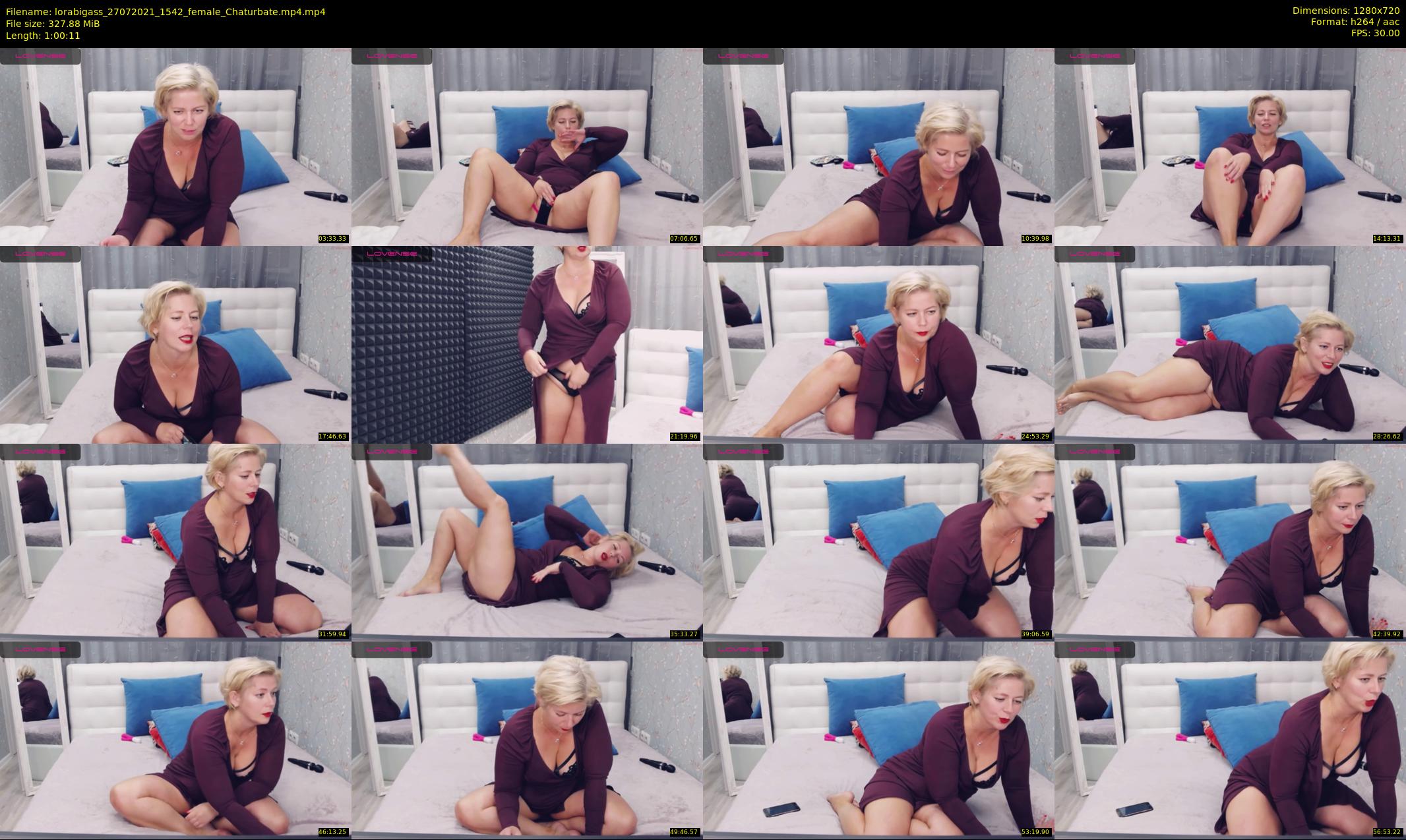 lorabigass — 61 minute Chaturbate female cam show recording, 720p, Jul 27, 2021
