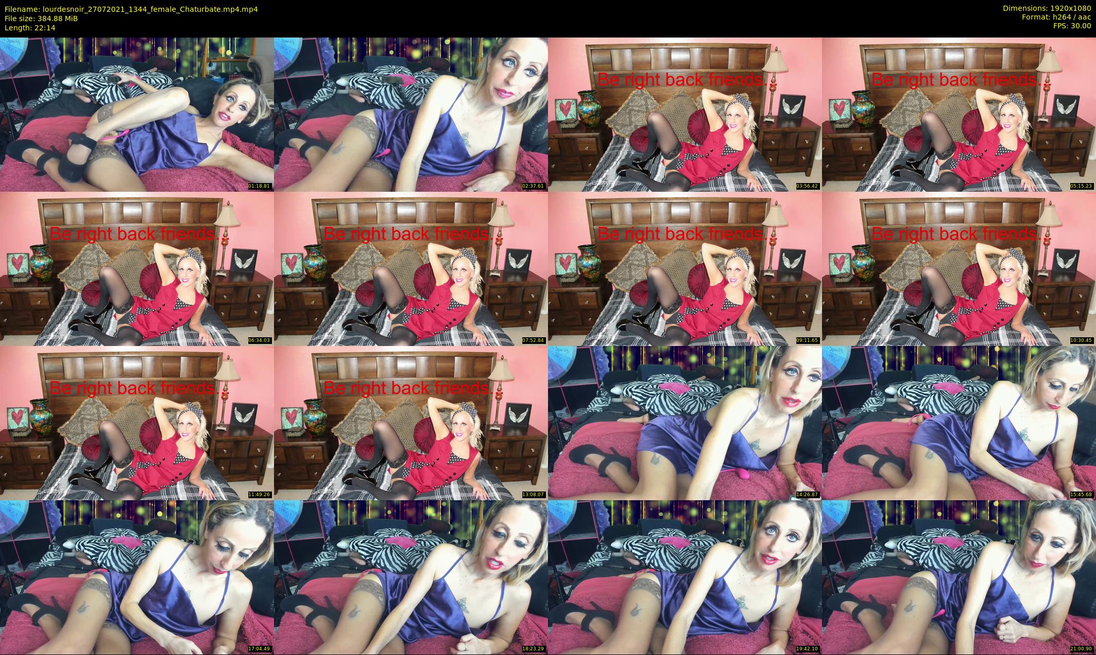 lourdesnoir — 23 minute Chaturbate female cam show recording, 1080p, Jul 27, 2021