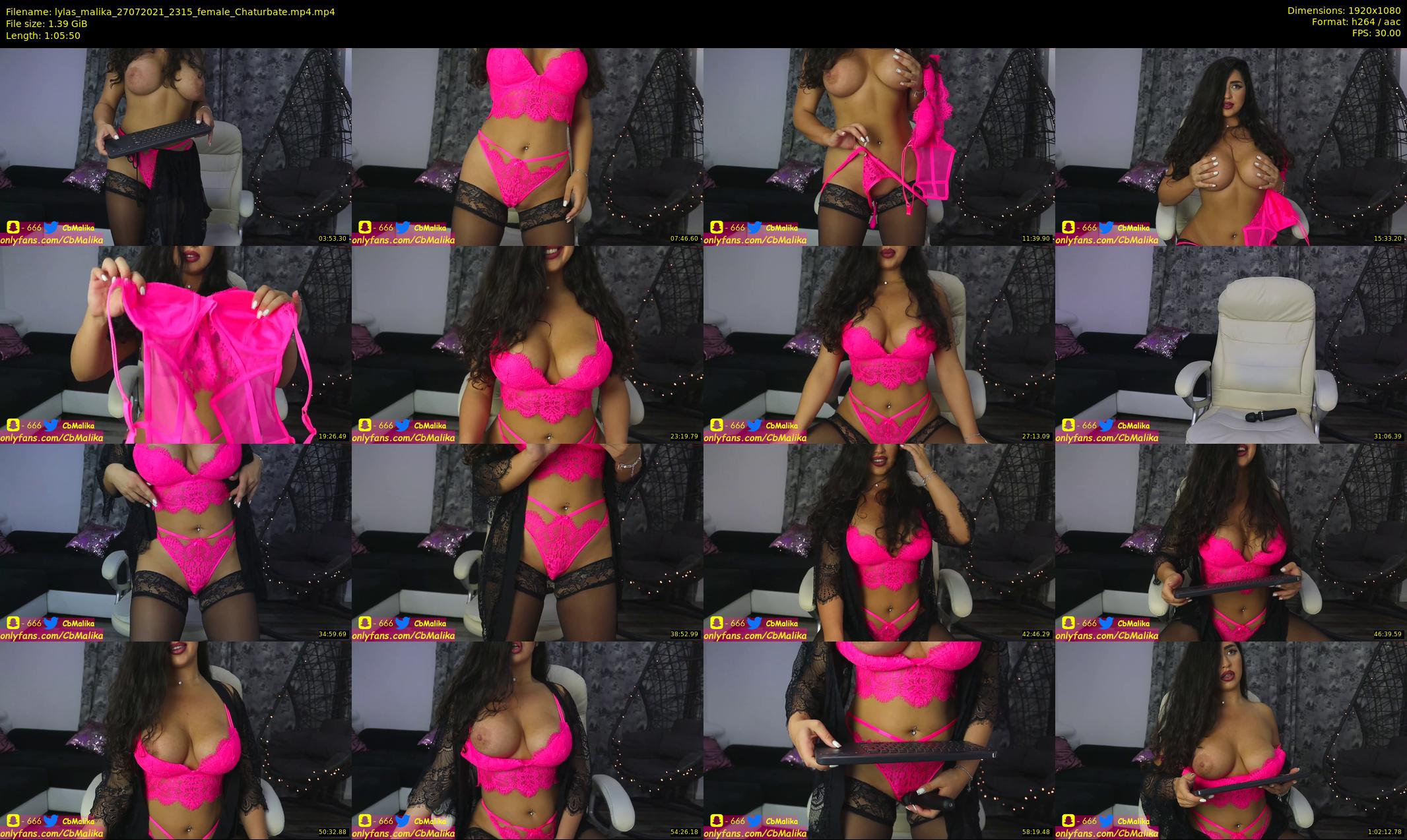 lylas_malika — 66 minute Chaturbate female cam show recording, 1080p, Jul 27, 2021