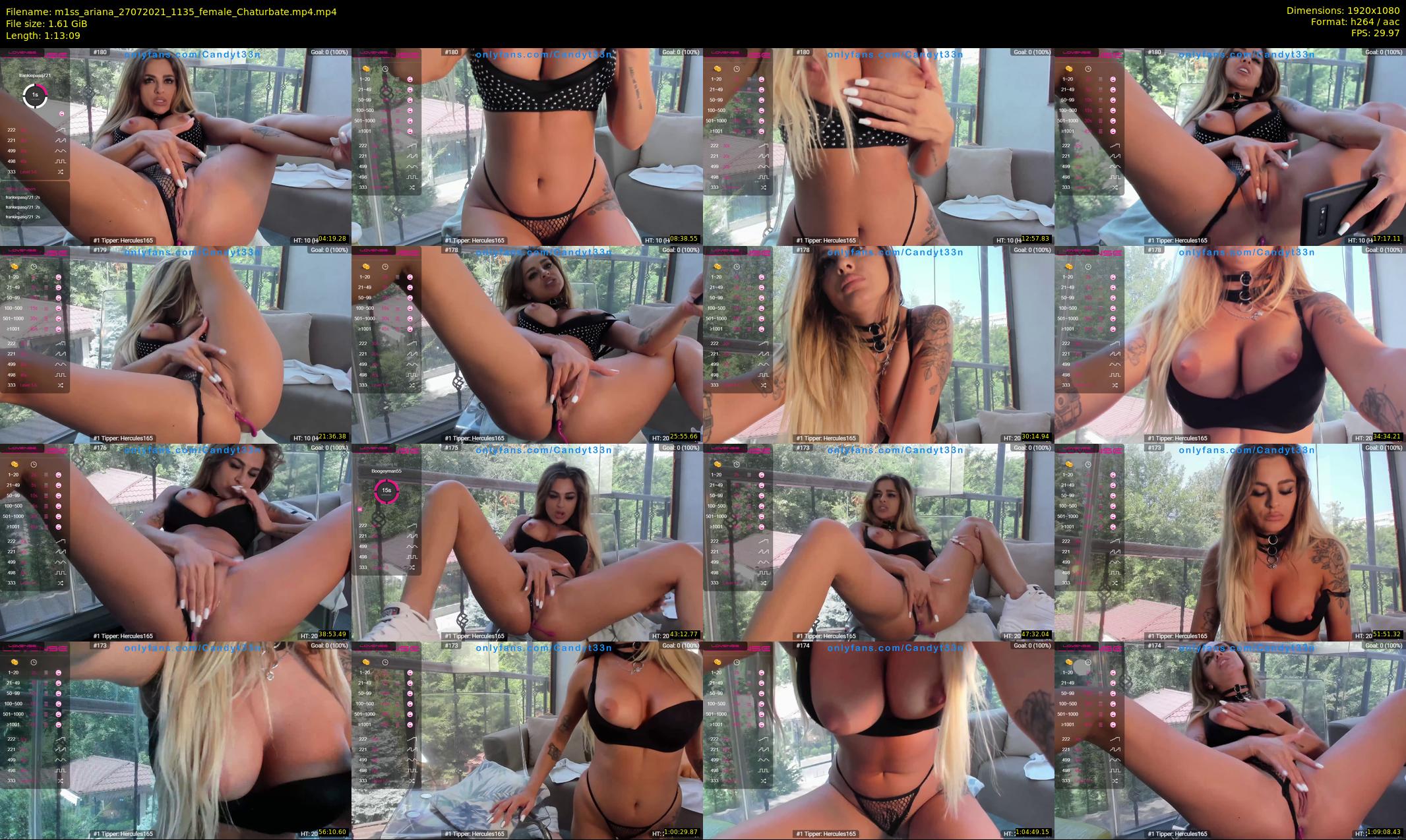 m1ss_ariana — 74 minute Chaturbate female cam show recording, 1080p, Jul 27, 2021