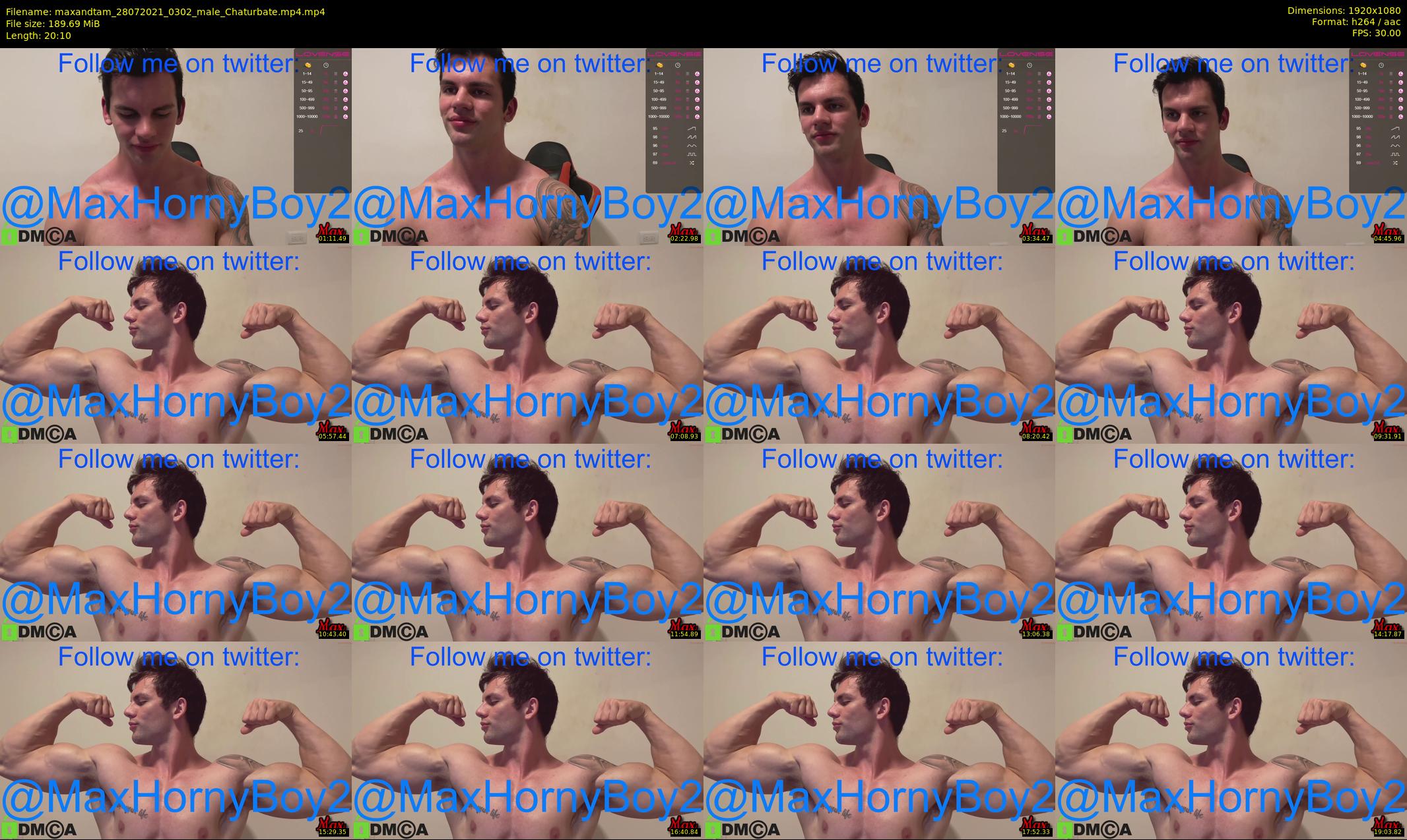 maxandtam — 21 minute Chaturbate couple cam show recording, 1080p, Jul 28, 2021