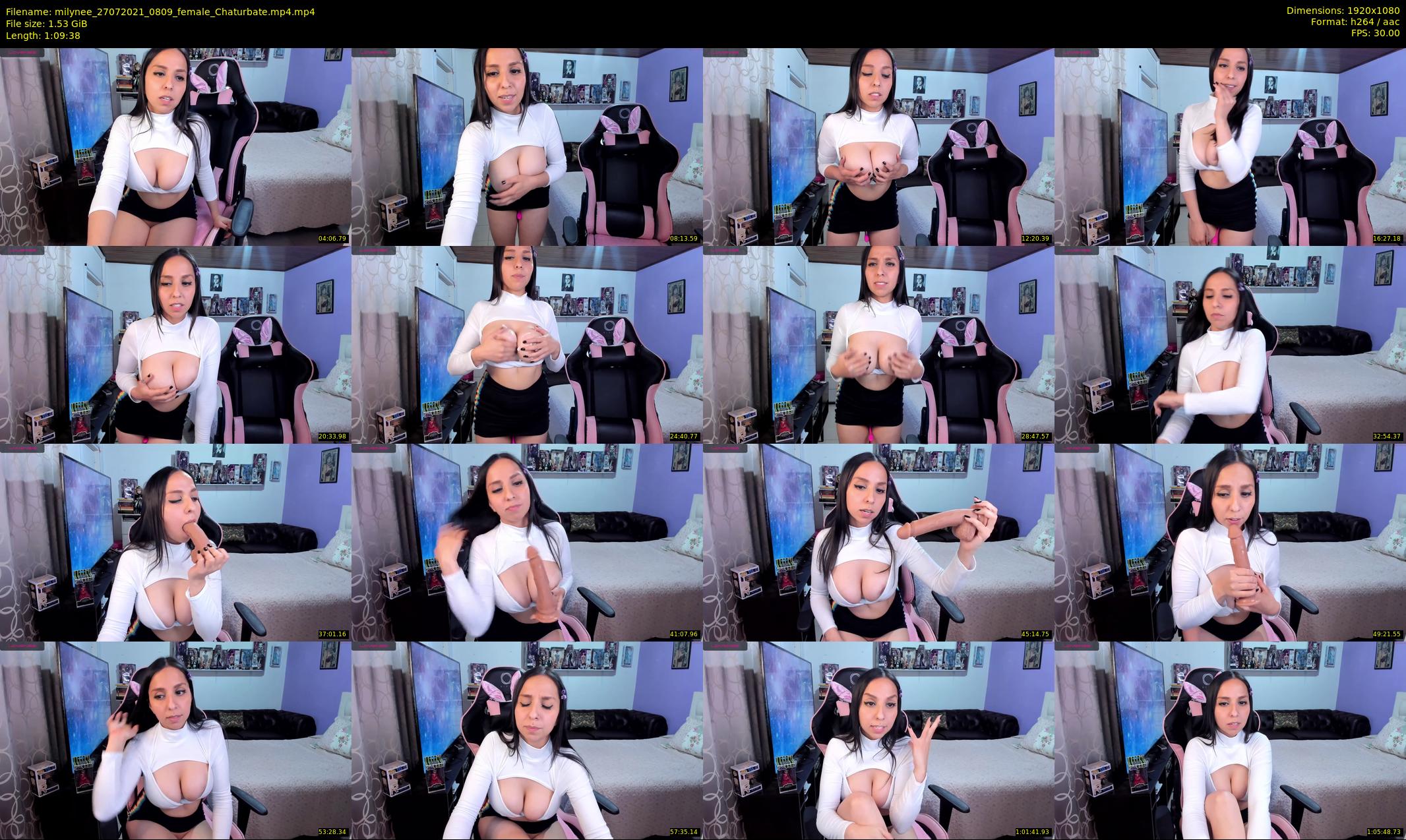 milynee — 70 minute Chaturbate female cam show recording, 1080p, Jul 27, 2021