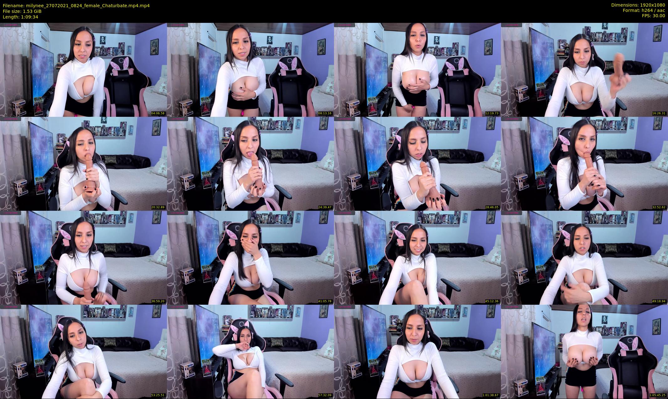 milynee — 70 minute Chaturbate female cam show recording, 1080p, Jul 27, 2021