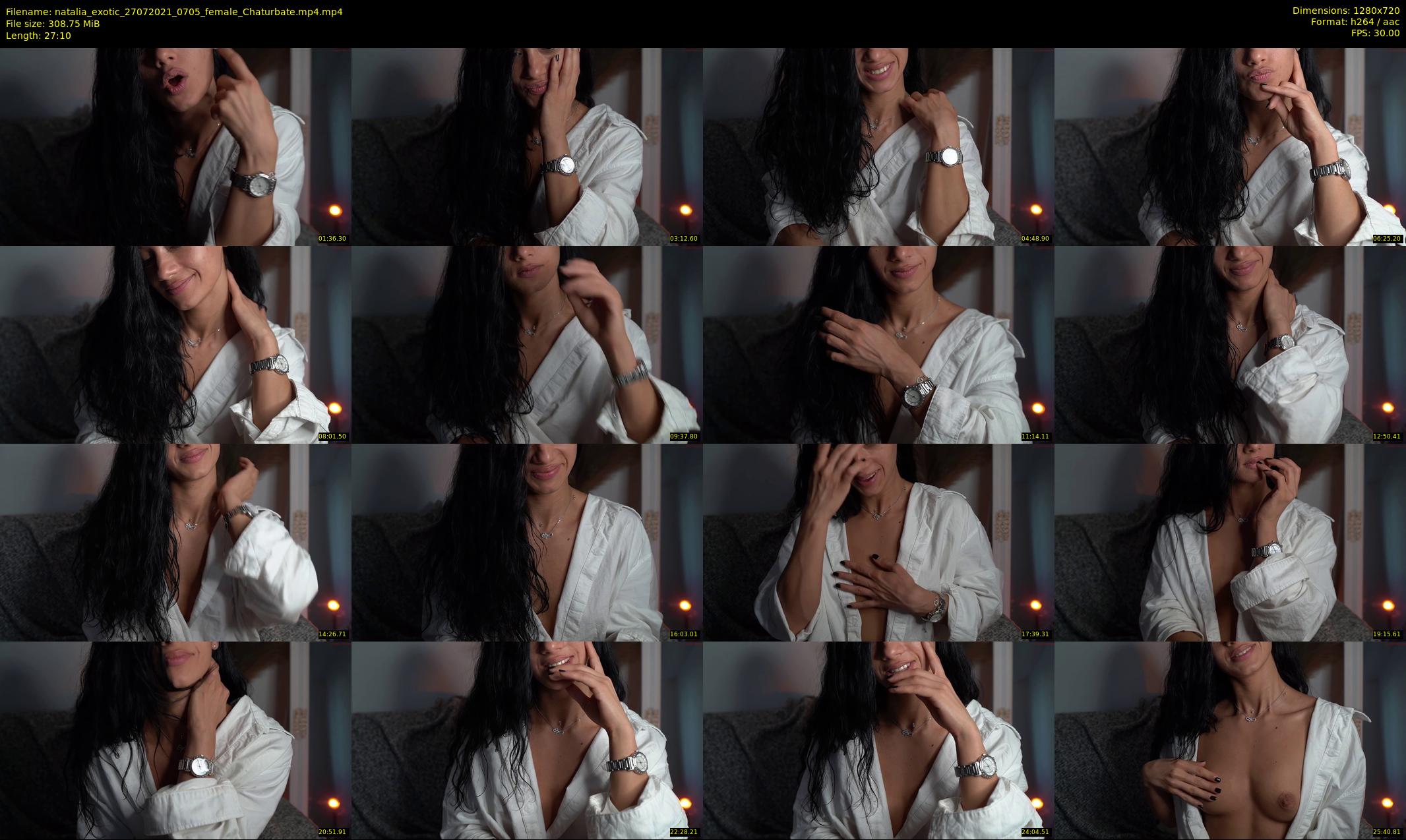 natalia_exotic — 28 minute Chaturbate female cam show recording, 720p, Jul 27, 2021