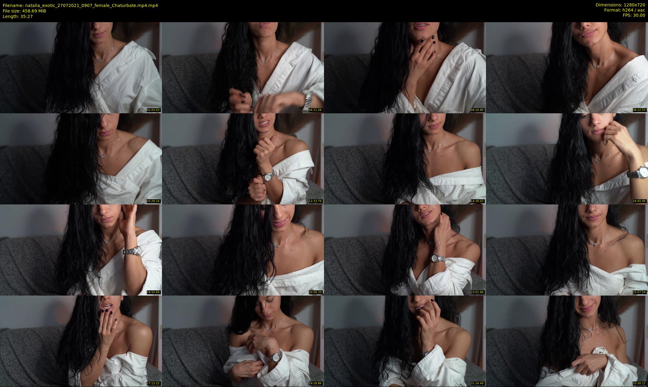 natalia_exotic — 36 minute Chaturbate female cam show recording, 720p, Jul 27, 2021
