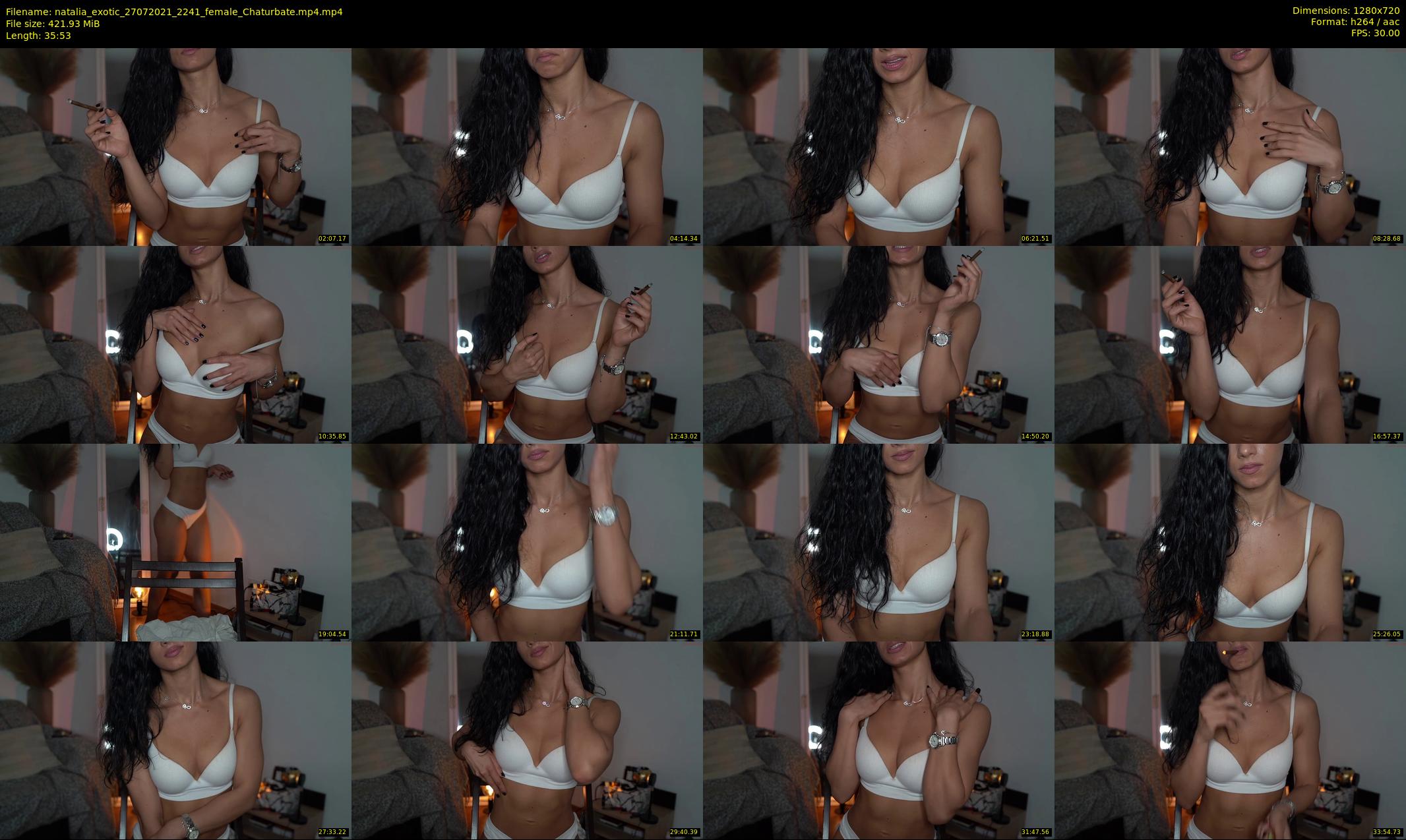 natalia_exotic — 36 minute Chaturbate female cam show recording, 720p, Jul 27, 2021