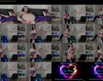 novaharper — 25 minute Chaturbate female cam show recording, 1080p, Jul 27, 2021